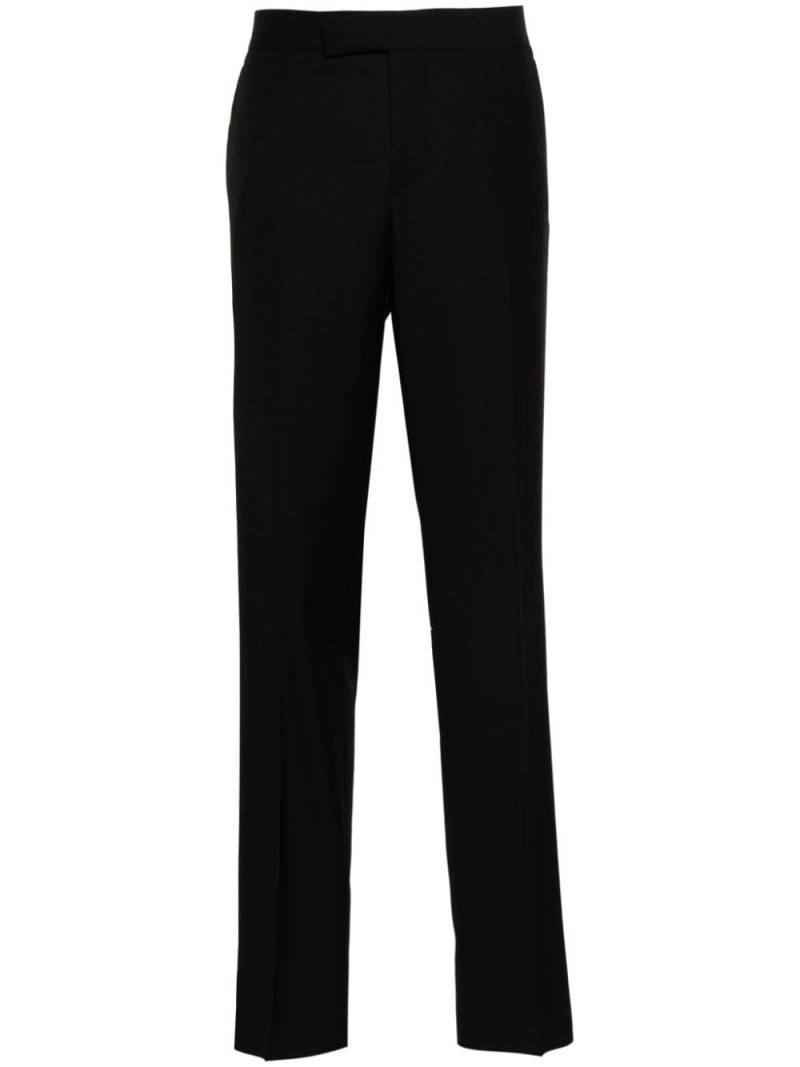 Lardini tapered wool trousers - Black von Lardini