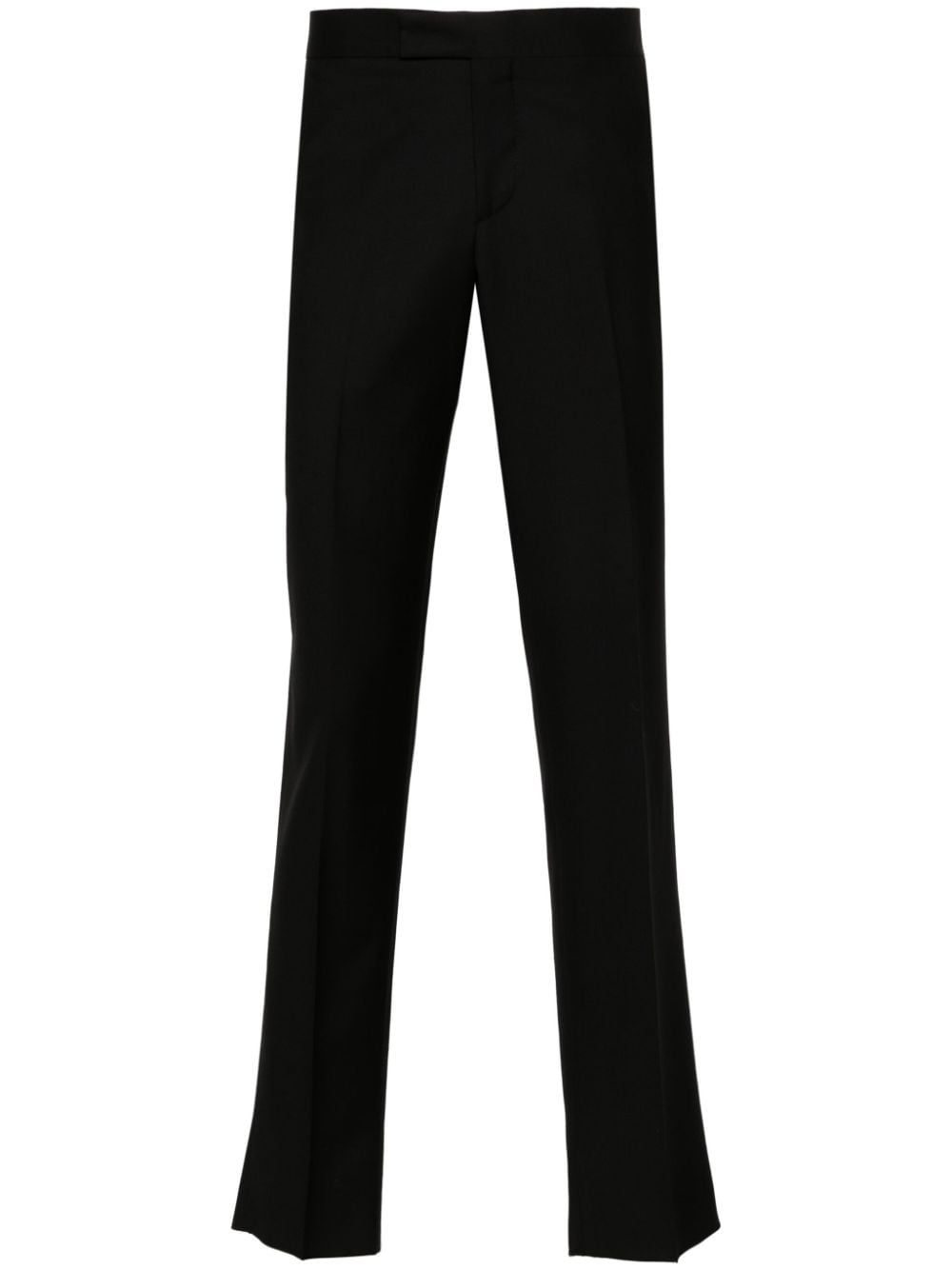 Lardini wool tapered trousers - Black von Lardini