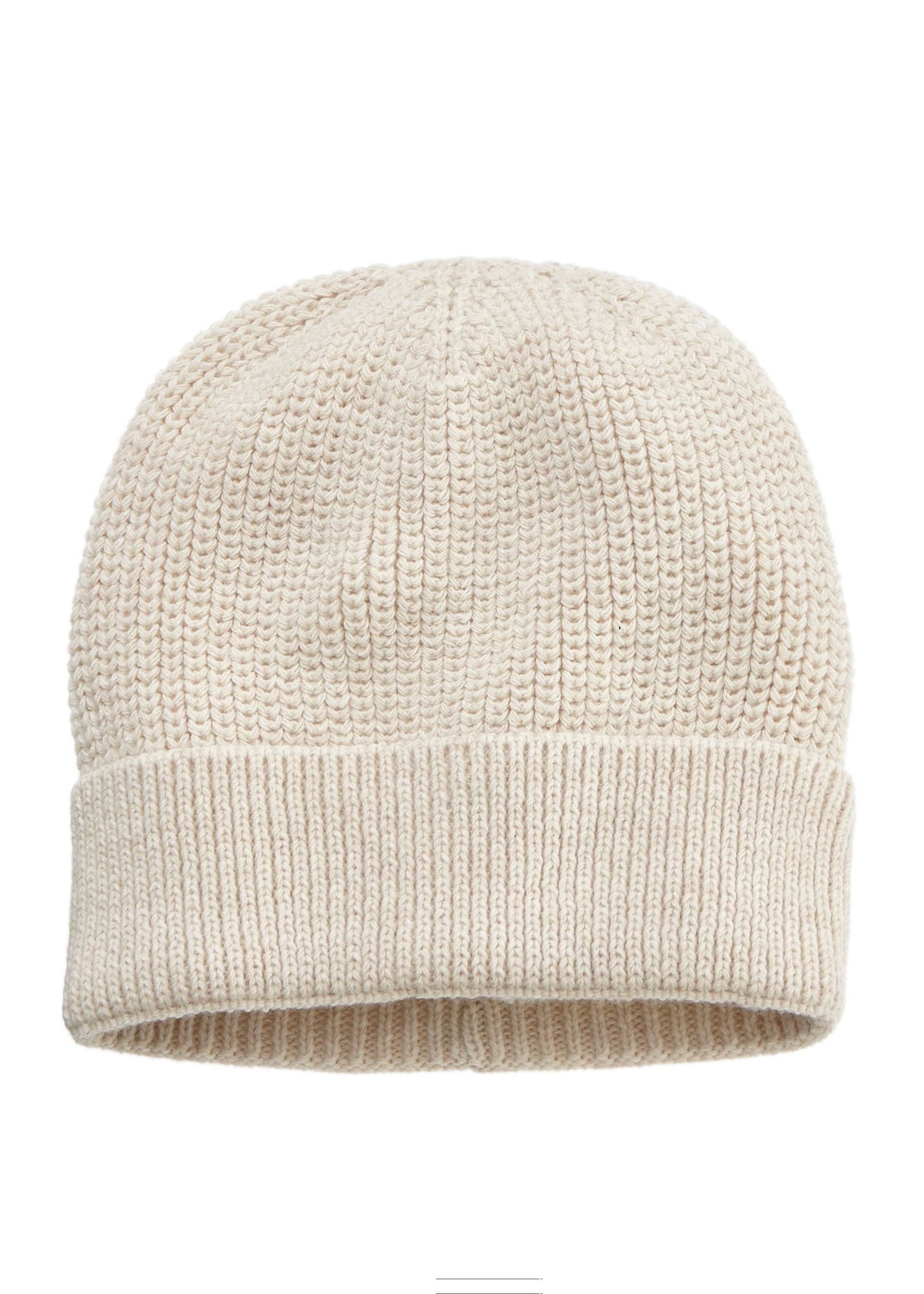 LASCANA Beanie, mit Umschlag, Strickmütze, Wintermütze, Herbstmütze LASCANA Beanie, mit Umschlag, Strickmütze, Wintermütze, Herbstmütze von Lascana