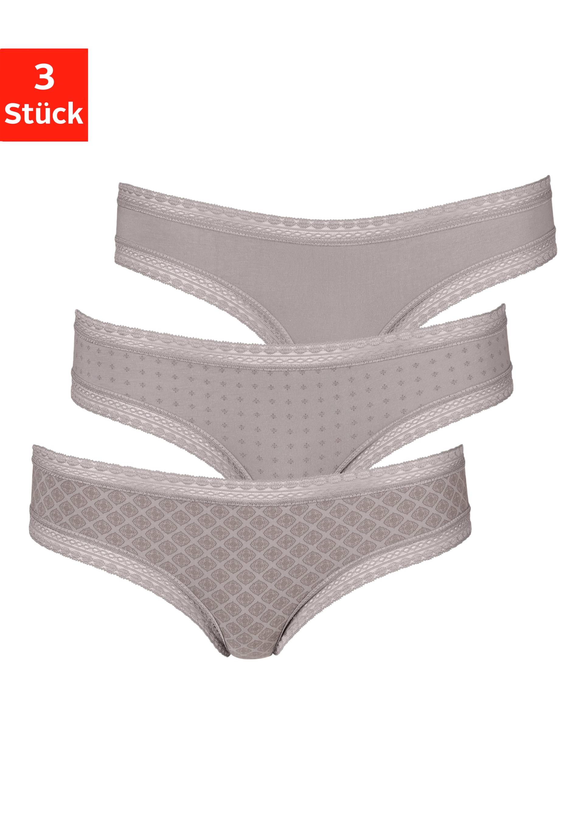 LASCANA Brasilslip, (Packung, 3 St.) von Lascana