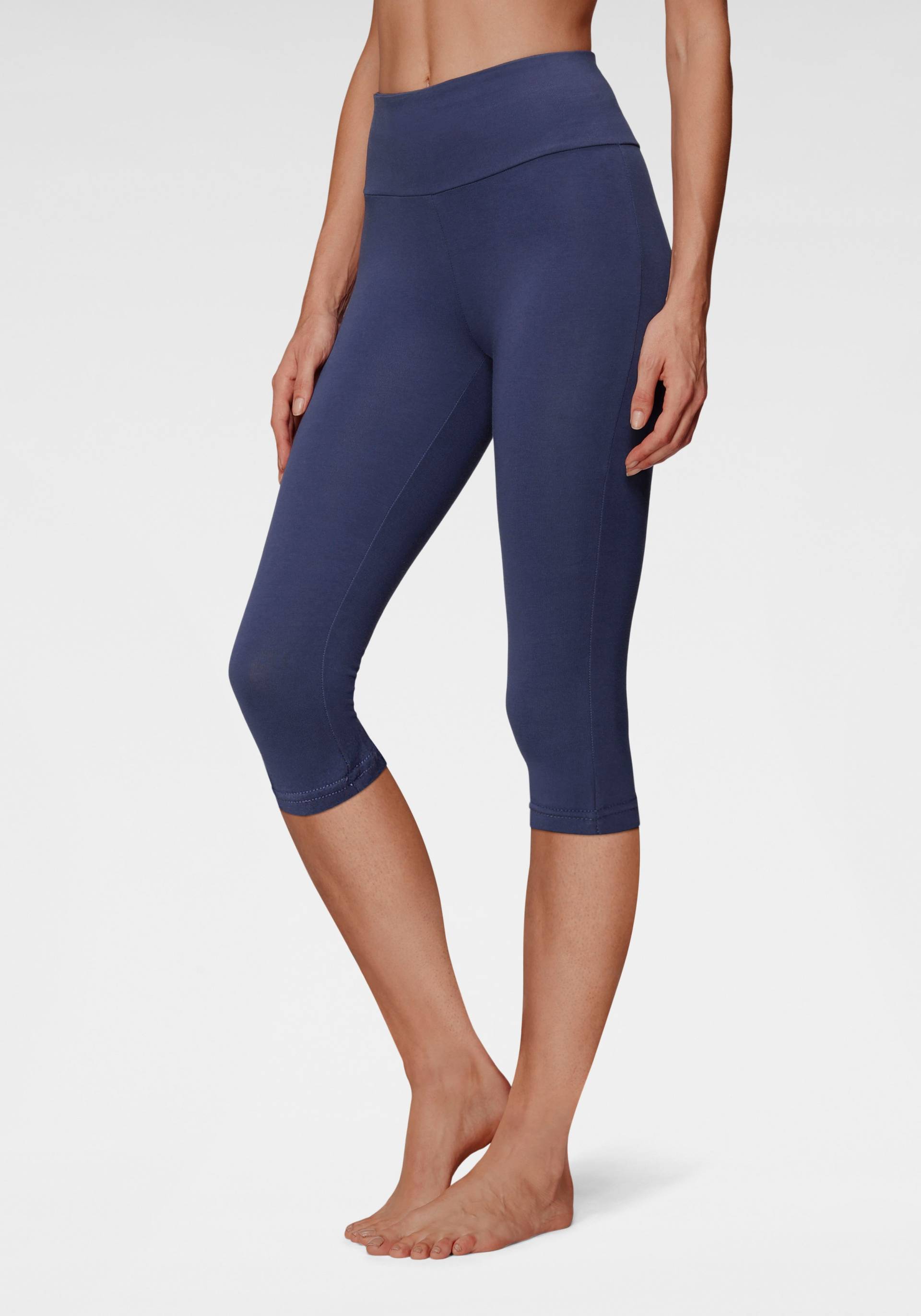 LASCANA Caprileggings, mit breitem, weichen Bündchen von Lascana