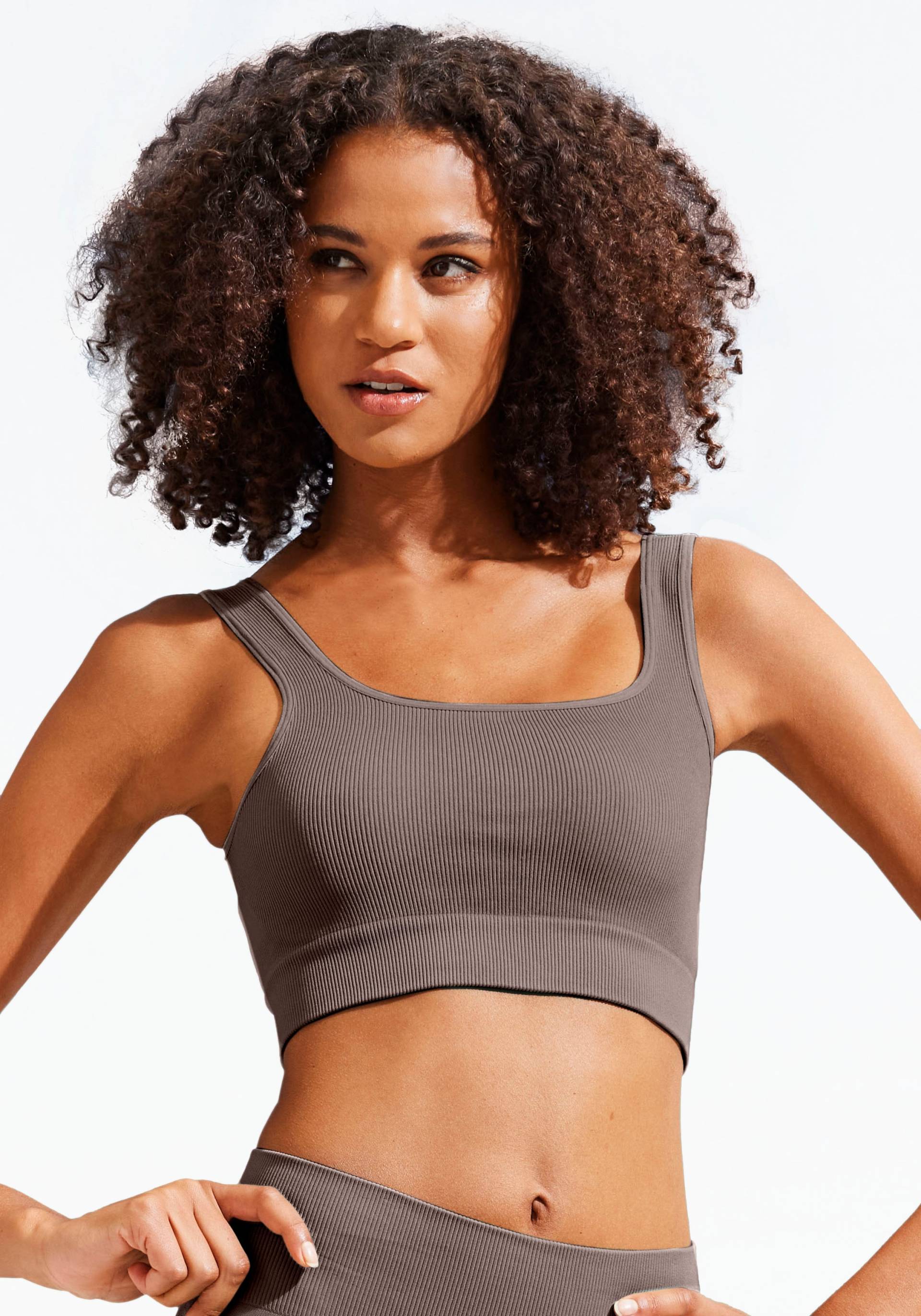 LASCANA Crop-Top »- Seamless Top« von Lascana