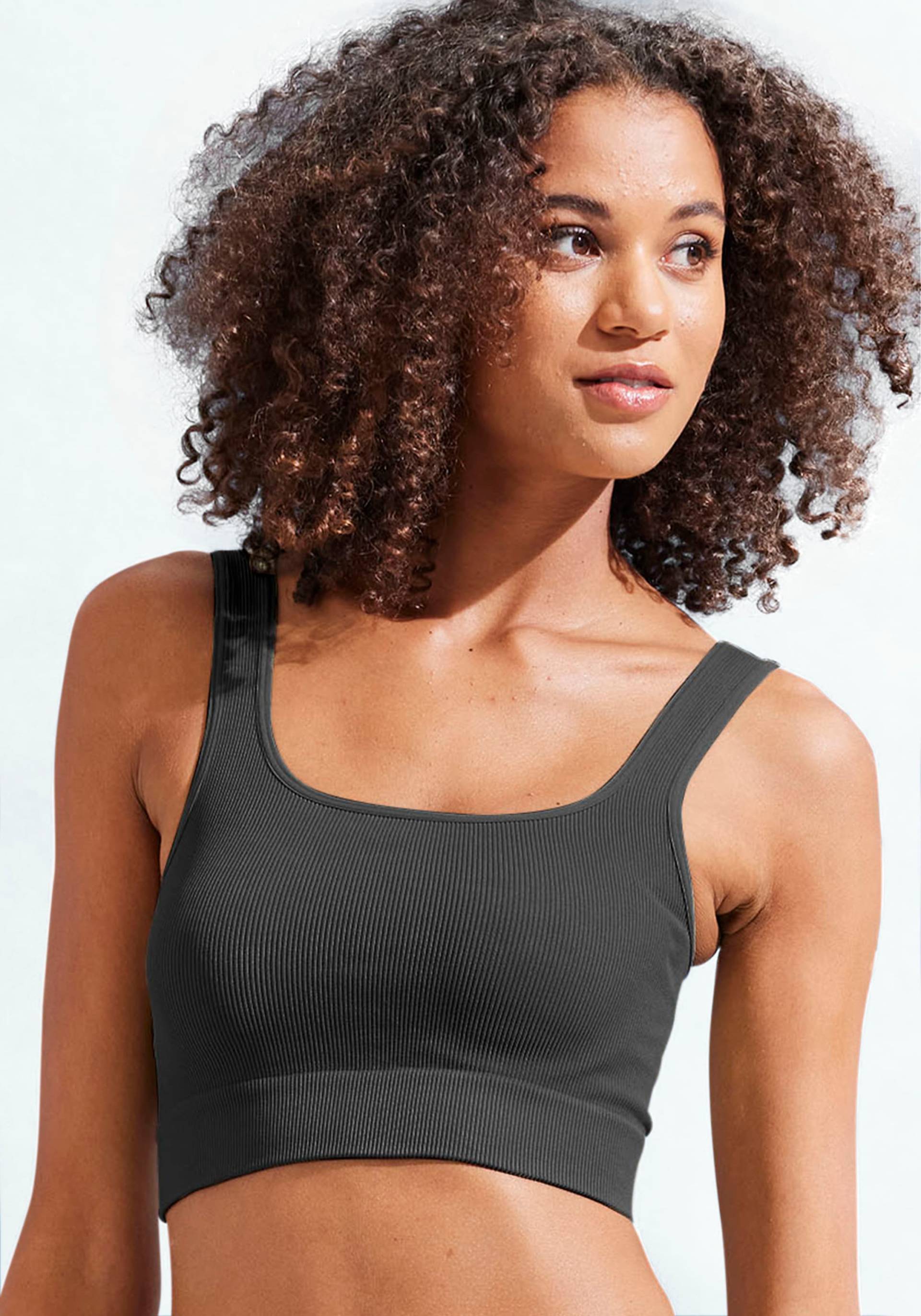 LASCANA Crop-Top »- Seamless Top« von Lascana