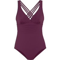 LASCANA Damen Badeanzug dunkelrot | 38B LASCANA Damen Badeanzug dunkelrot | 38B von Lascana