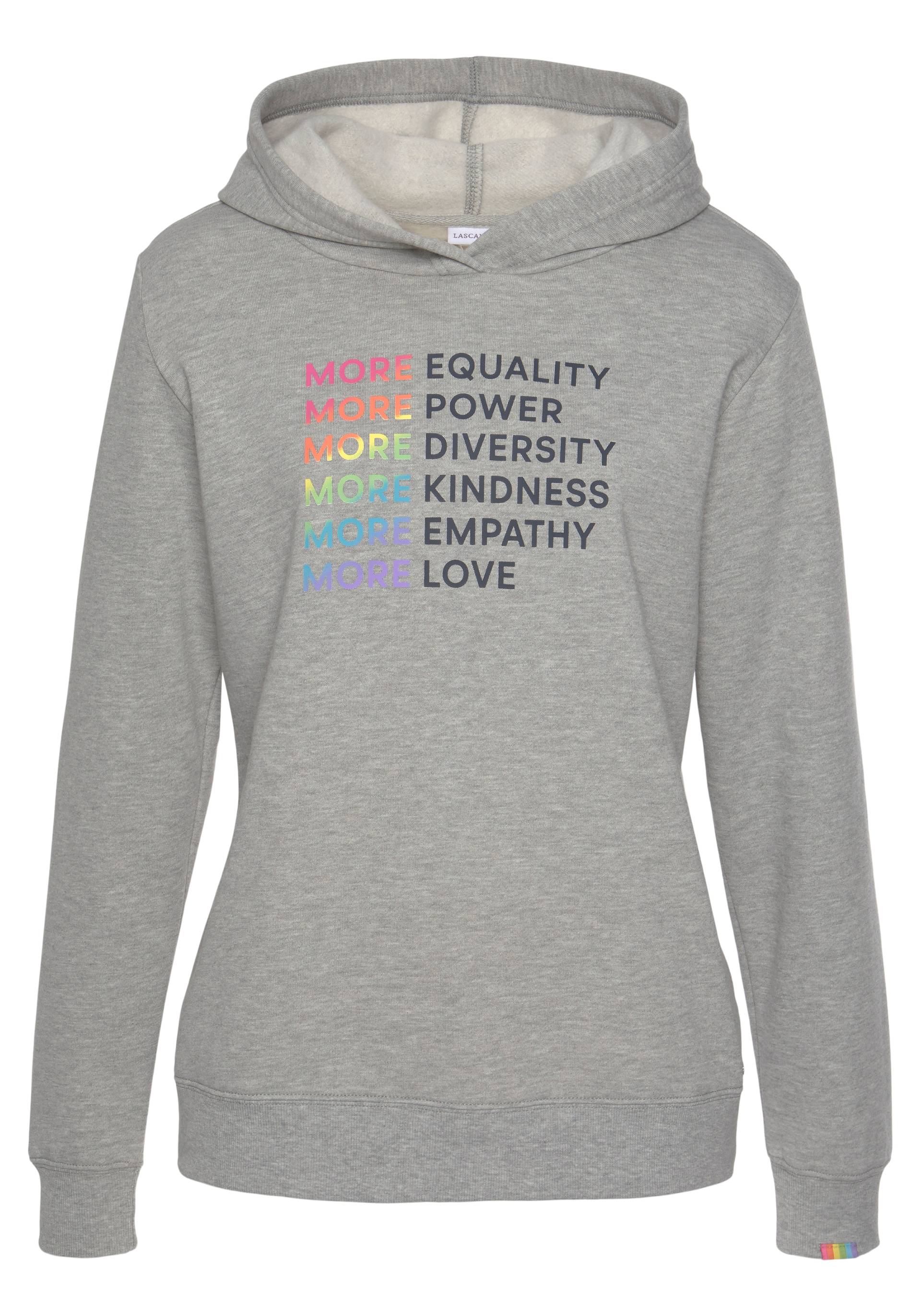 LASCANA Hoodie »Pride«, mit Pride-Frontdruck LASCANA Hoodie »Pride«, mit Pride-Frontdruck von Lascana