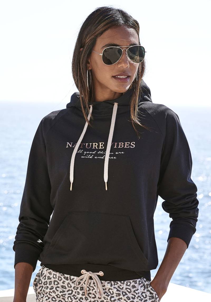 LASCANA Hoodie, mit Kängurutasche, Loungeanzug von Lascana