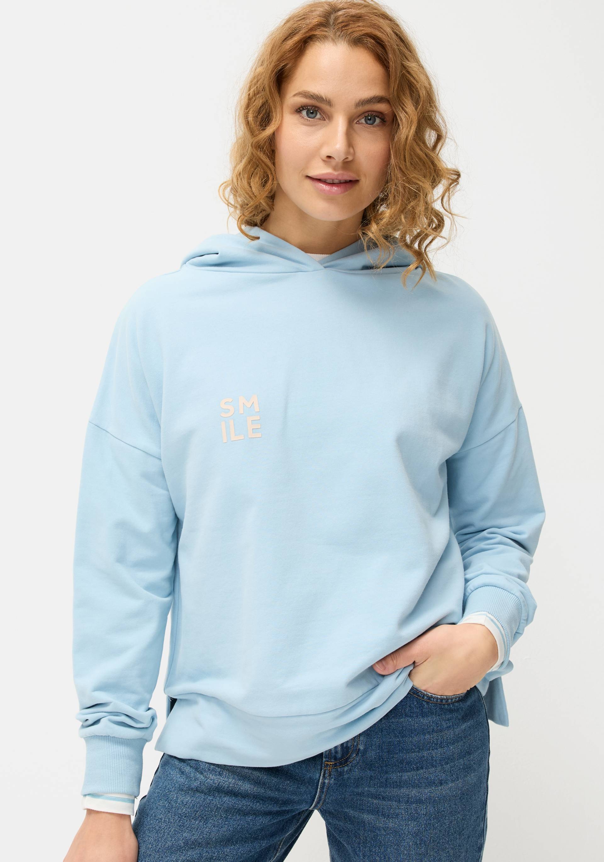 LASCANA Kapuzensweatshirt, mit Rückenprint von Lascana