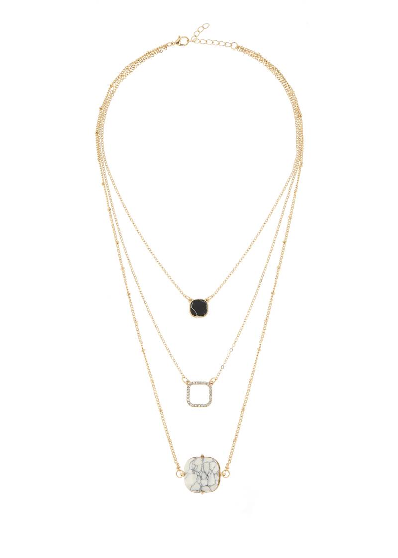 LASCANA Kette mit Anhänger, mehrreihige Halskette, Kettenset, Halsschmuck von Lascana