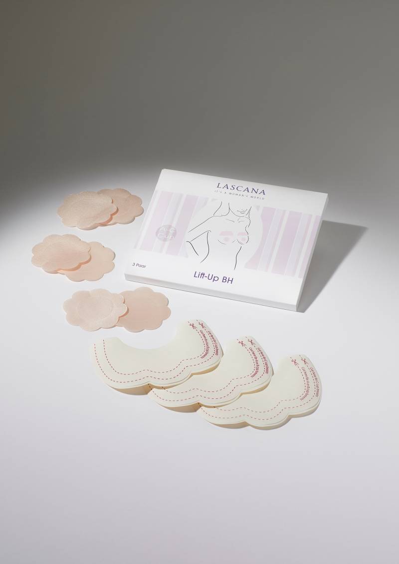 LASCANA Klebe-BH, (Packung, 3er-Pack), 3 Paar, für bequemen, unsichtbaren Halt von Lascana
