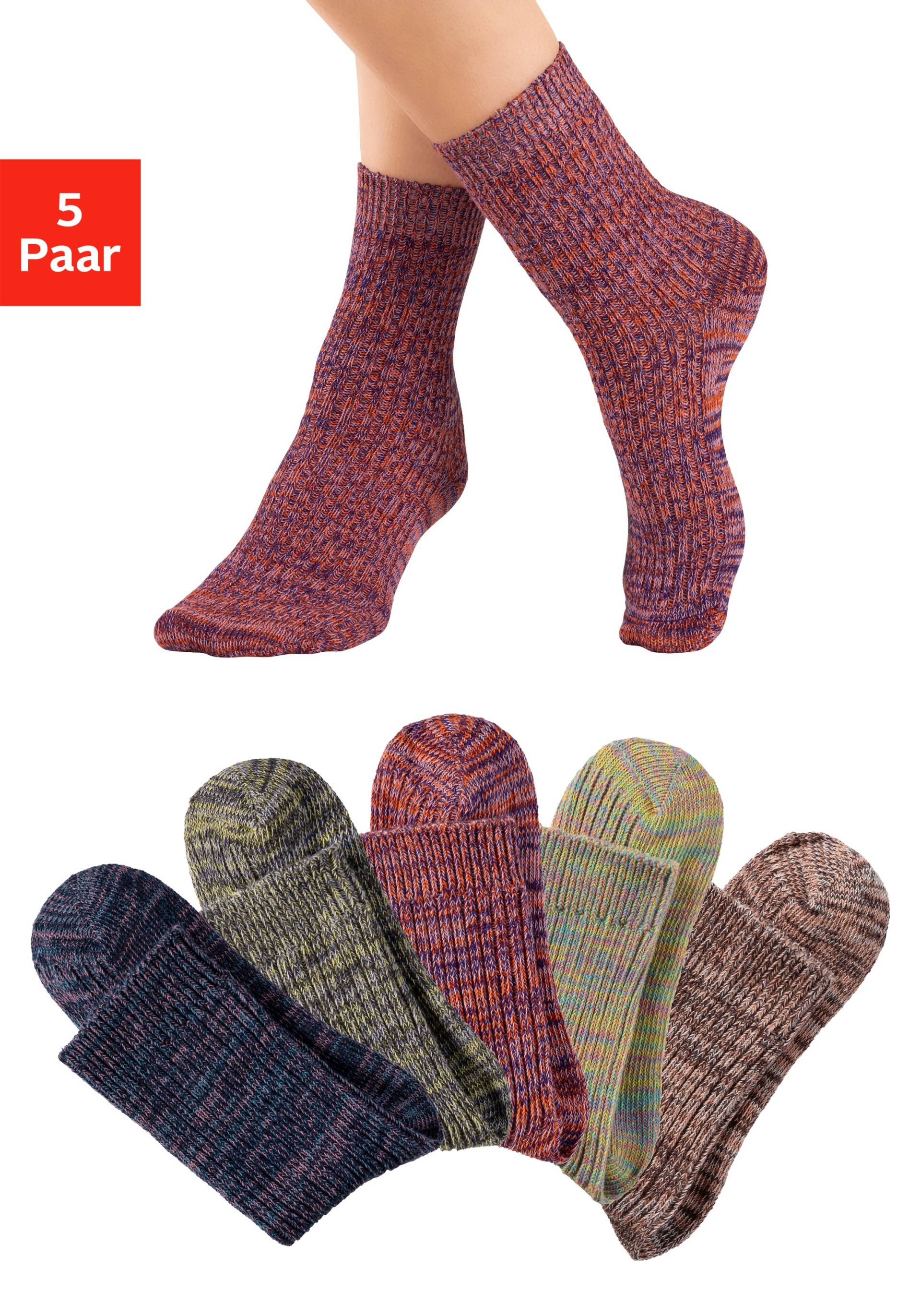 LASCANA Socken, (5 Paar) von Lascana