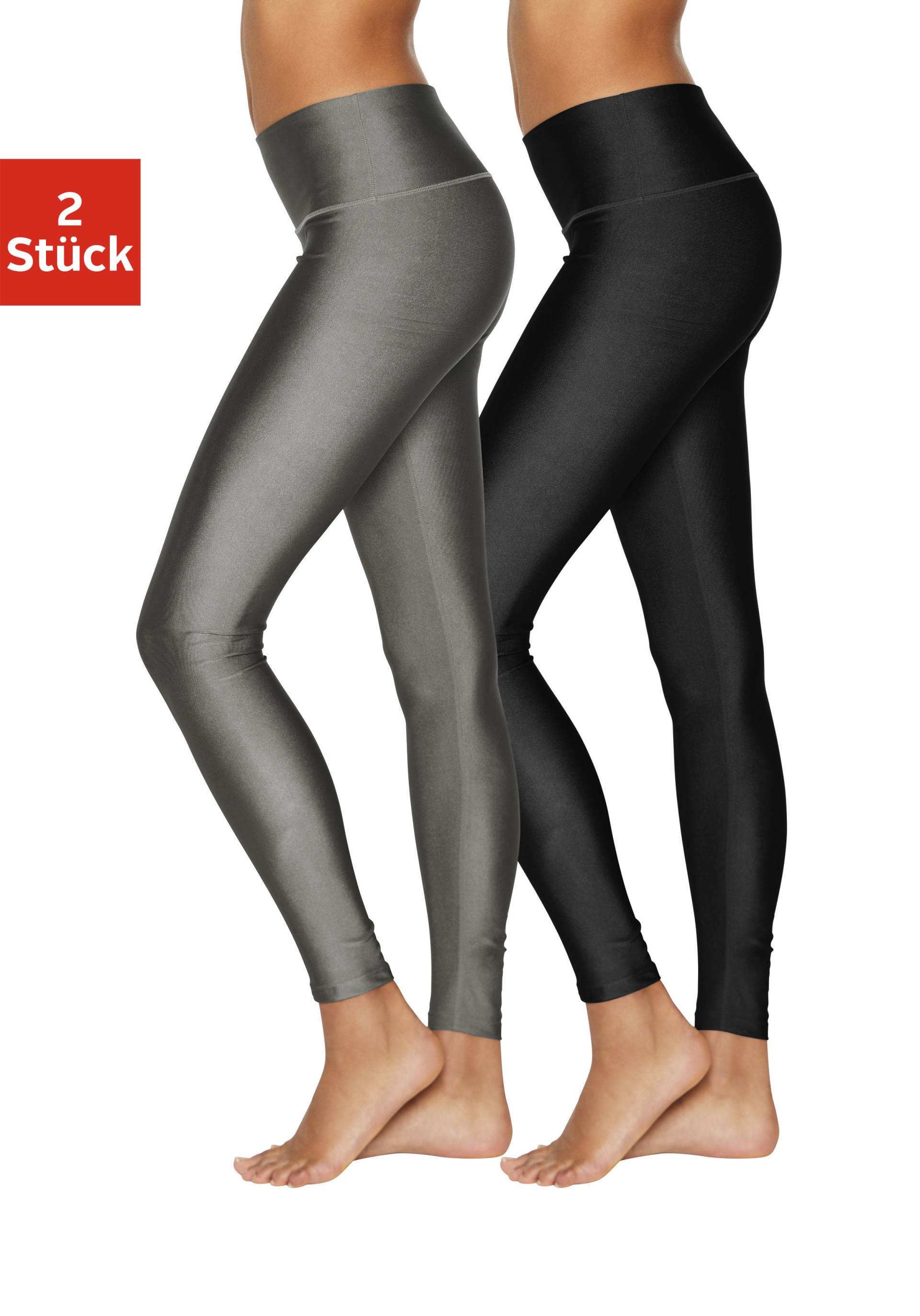 LASCANA Leggings, (2er-Pack) von Lascana