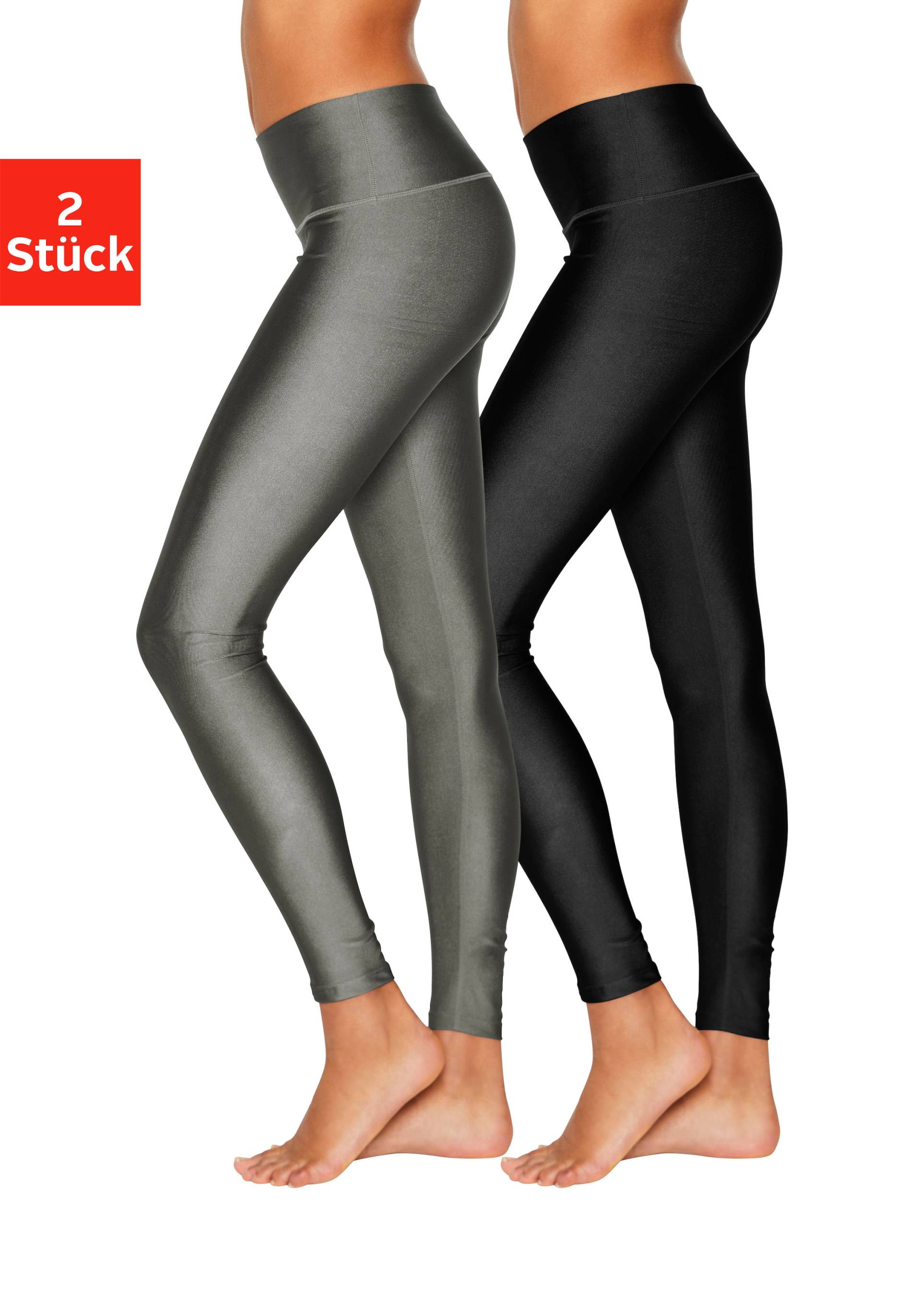 LASCANA Leggings, (2er-Pack) von Lascana