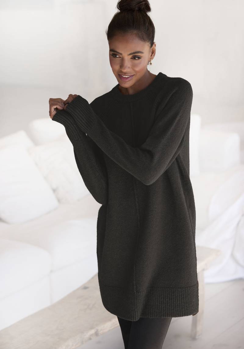 LASCANA Longpullover, in lässiger Form aus supersofter Qualität, Kuschelpulli, Pulloverkleid LASCANA Longpullover, in lässiger Form aus supersofter Qualität, Kuschelpulli, Pulloverkleid von Lascana