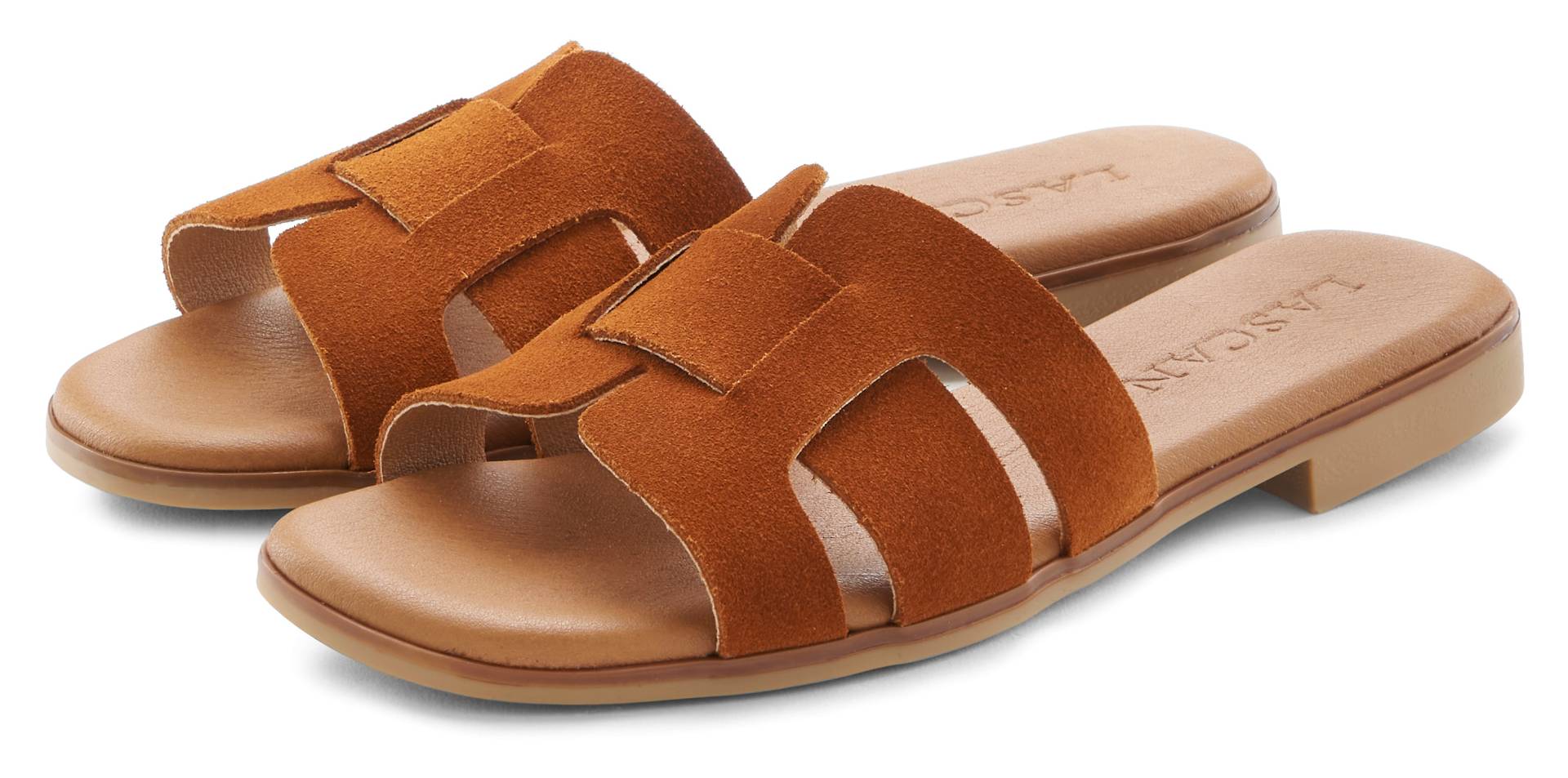 LASCANA Pantolette »Mule, Sandale, offener Schuh«, aus hochwertigem Leder von Lascana