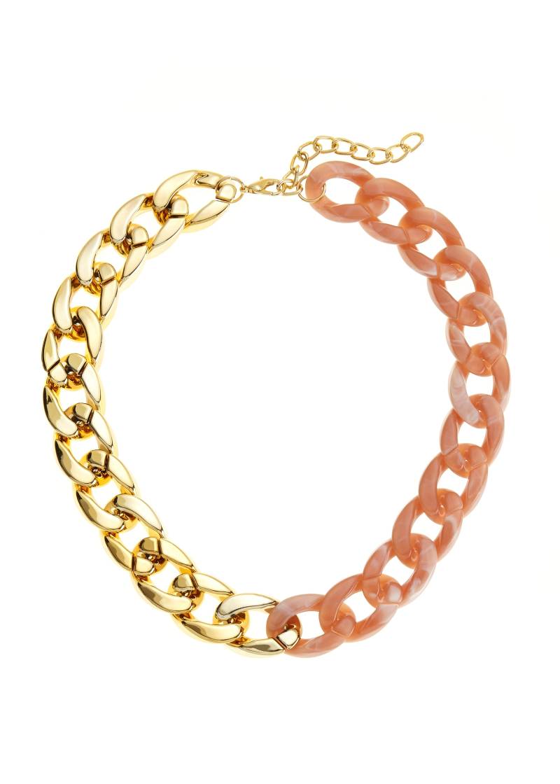LASCANA Panzerkette, in bicolor, Collier, Gliederkette, Halsschmuck, Halskette von Lascana