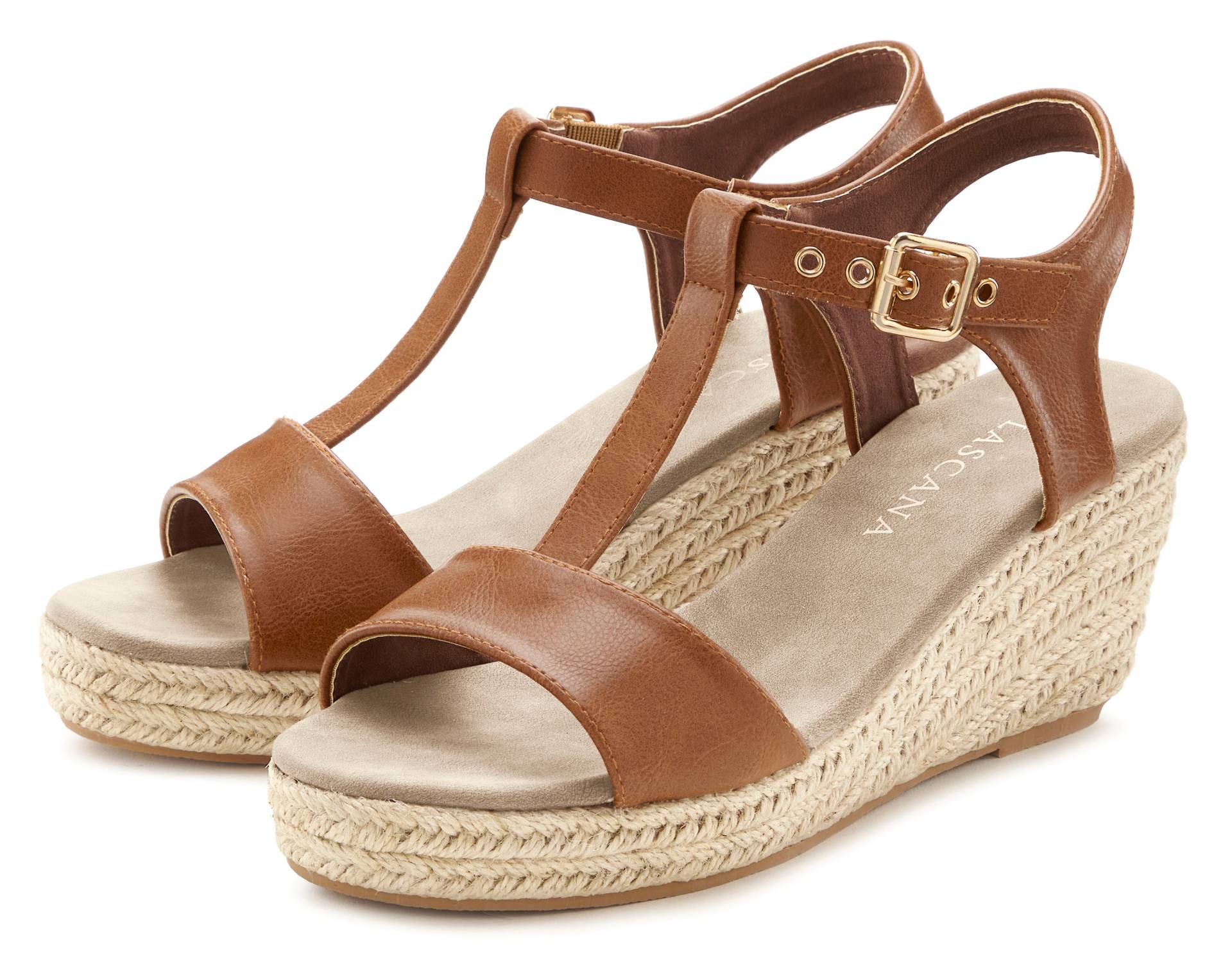 LASCANA Sandalette »Sommerschuh«, Sandale, Sommerschuh mit Keilabsatz VEGAN LASCANA Sandalette »Sommerschuh«, Sandale, Sommerschuh mit Keilabsatz VEGAN von Lascana