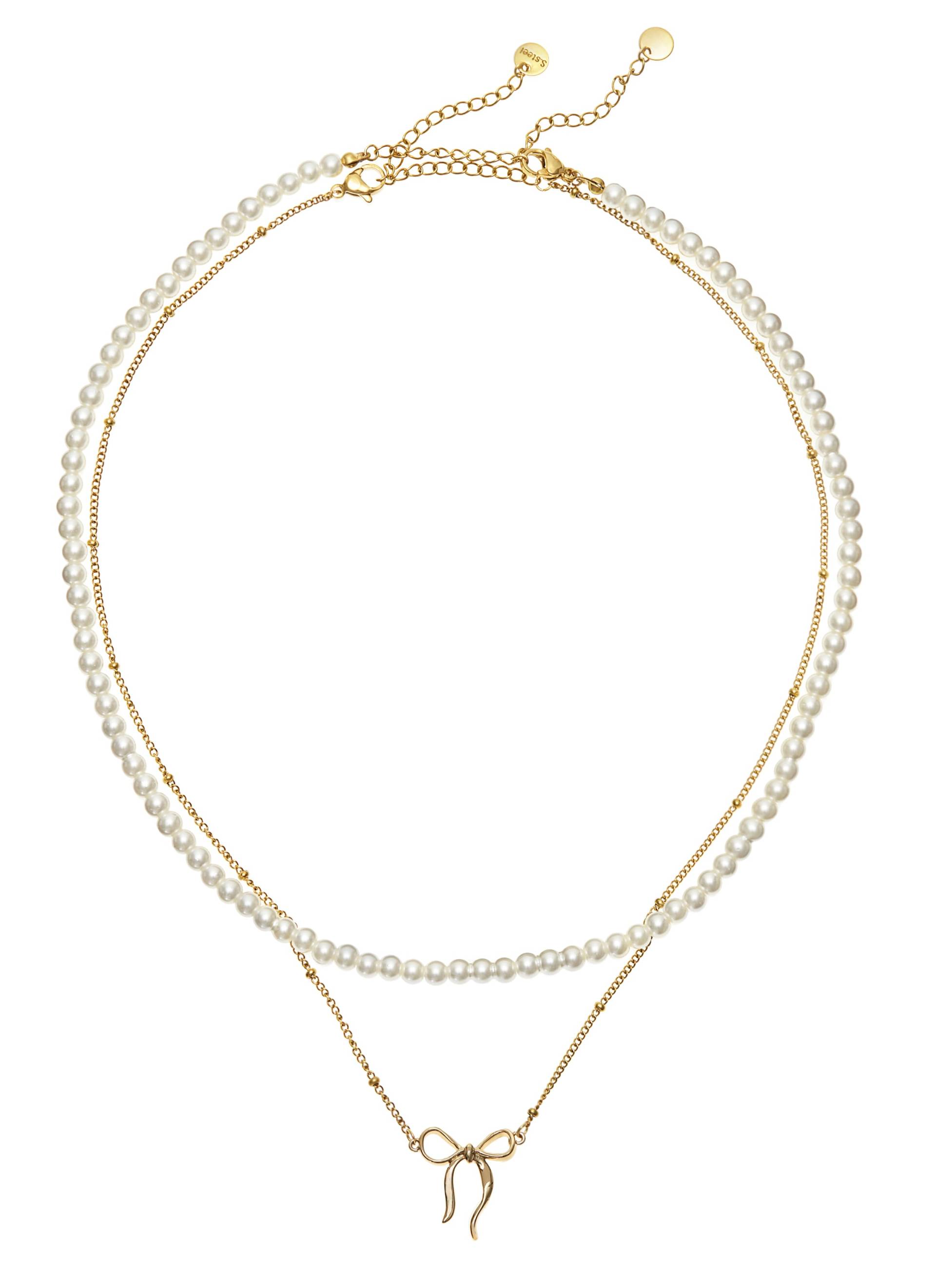 LASCANA Schmuckset, (Set), 2-teiliges Halsketten Set von Lascana