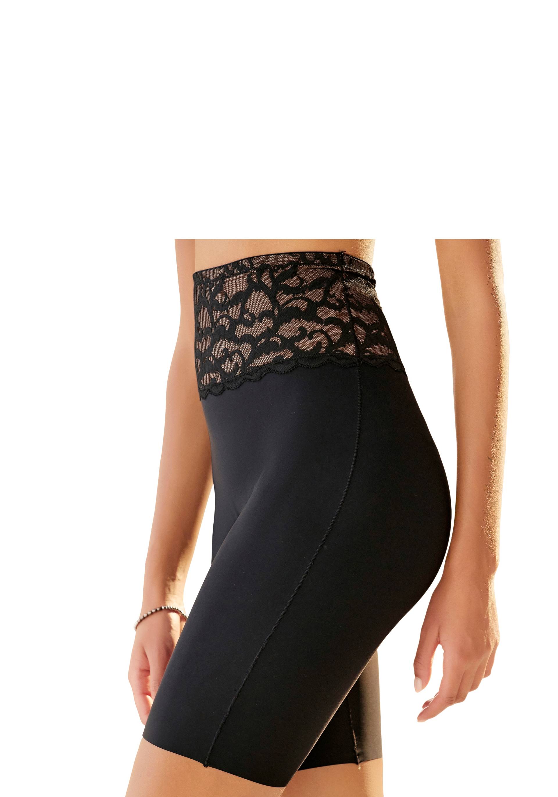LASCANA Shapingpants, Seamless Long Panty mit femininen Spitzenbund LASCANA Shapingpants, Seamless Long Panty mit femininen Spitzenbund von Lascana