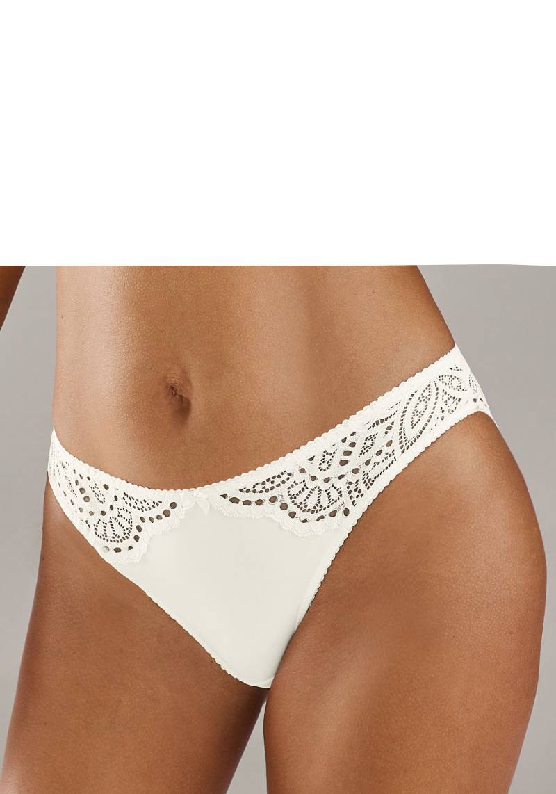 LASCANA Slip »Aurora«, mit toller Spitze in blumiger Optik von Lascana