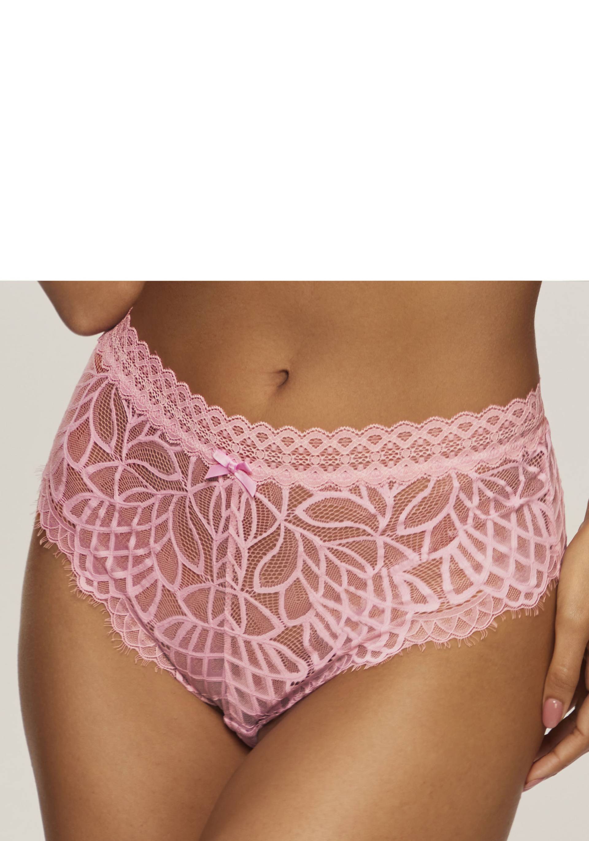 LASCANA Slip »Cara«, aus dezent transparenter Spitze, anteilig aus recyceltem Material LASCANA Slip »Cara«, aus dezent transparenter Spitze, anteilig aus recyceltem Material von Lascana