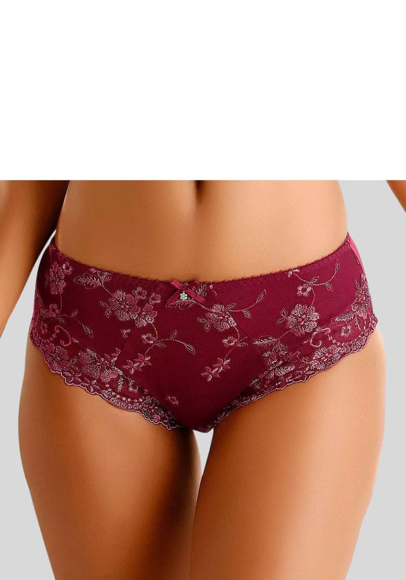 LASCANA Slip »Wanda«, in abdeckender Schnittform und Stickerei Spitze von Lascana