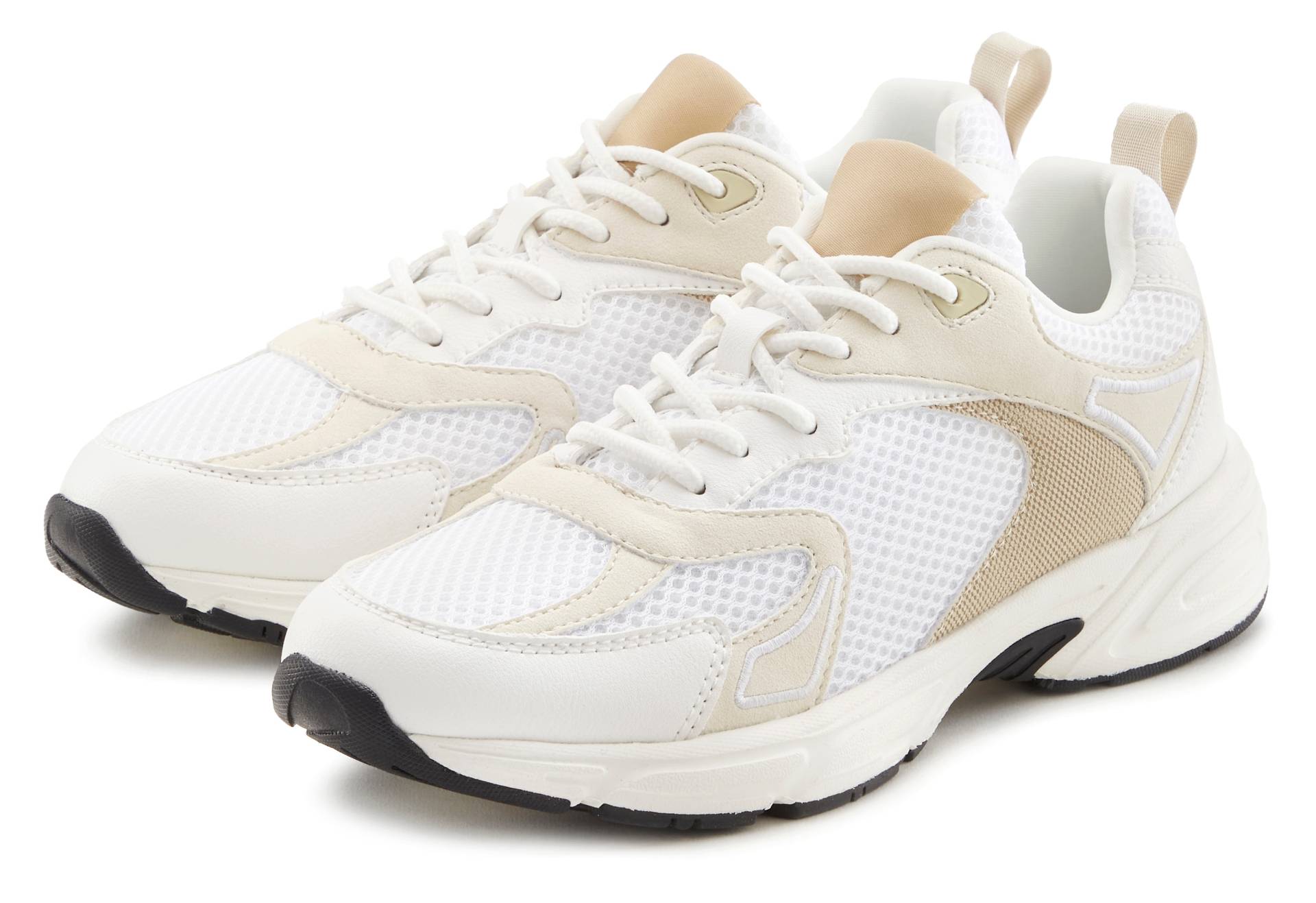 LASCANA Sneaker, Halbschuh, Sportschuh, Schnürhalbschuh leichte Chunky Sohle VEGAN LASCANA Sneaker, Halbschuh, Sportschuh, Schnürhalbschuh leichte Chunky Sohle VEGAN von Lascana