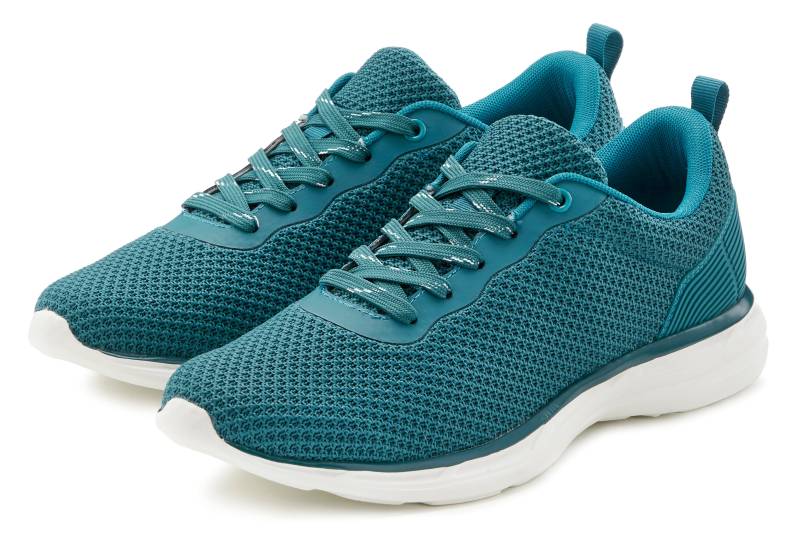 LASCANA Sneaker, Schnürhalbschuh, Halbschuh, Freizeitschuh ultraleicht VEGAN von Lascana