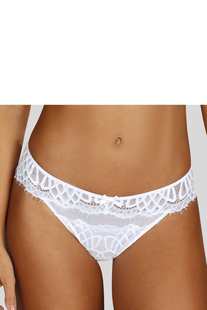 LASCANA String »Cara«, aus dezent transparenter Spitze, anteilig aus recyceltem Material von Lascana