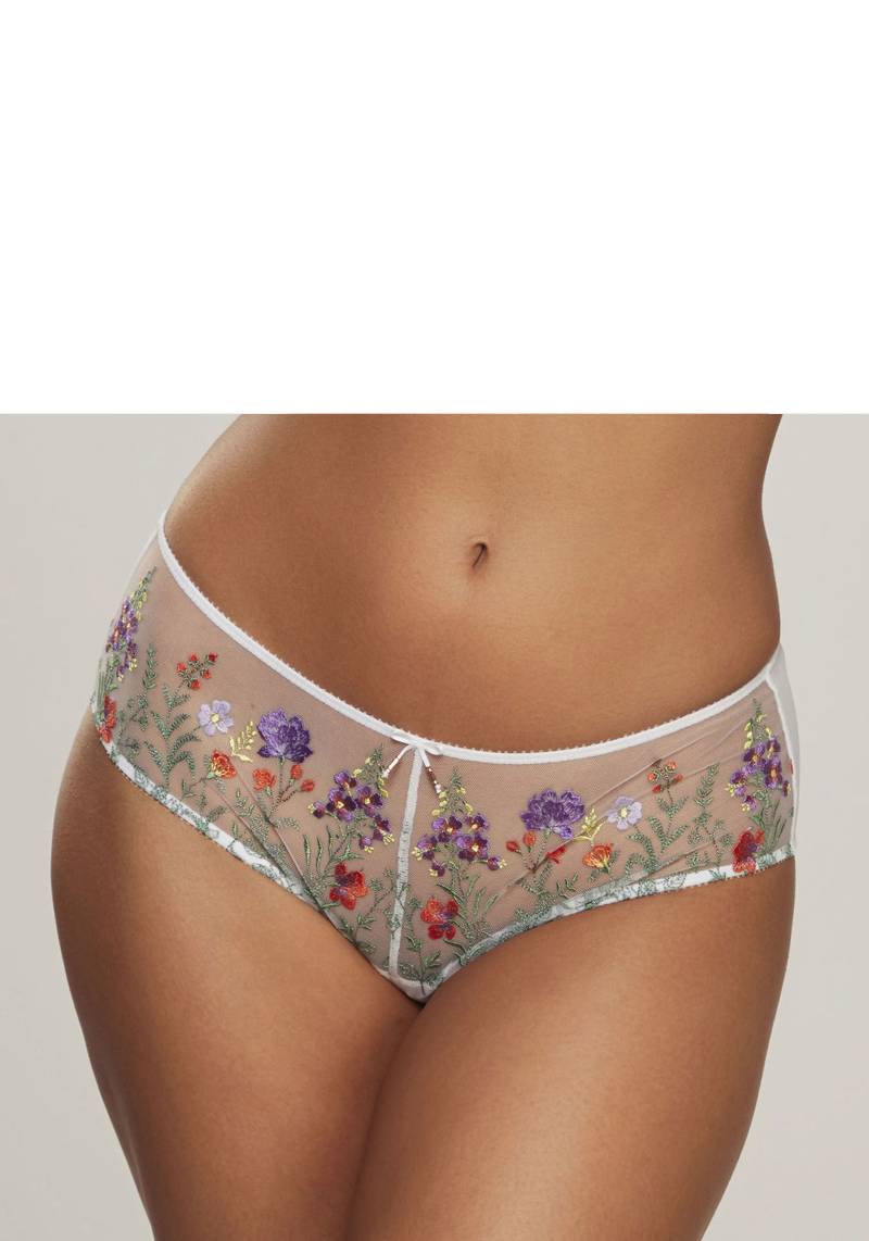 LASCANA Stringpanty »Maria«, mit bunten Blumen aus Stickereispitze von Lascana