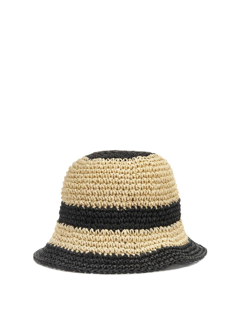 LASCANA Strohhut, Bucket Hat aus Stroh, Sommerhut, Kopfbedeckung VEGAN von Lascana