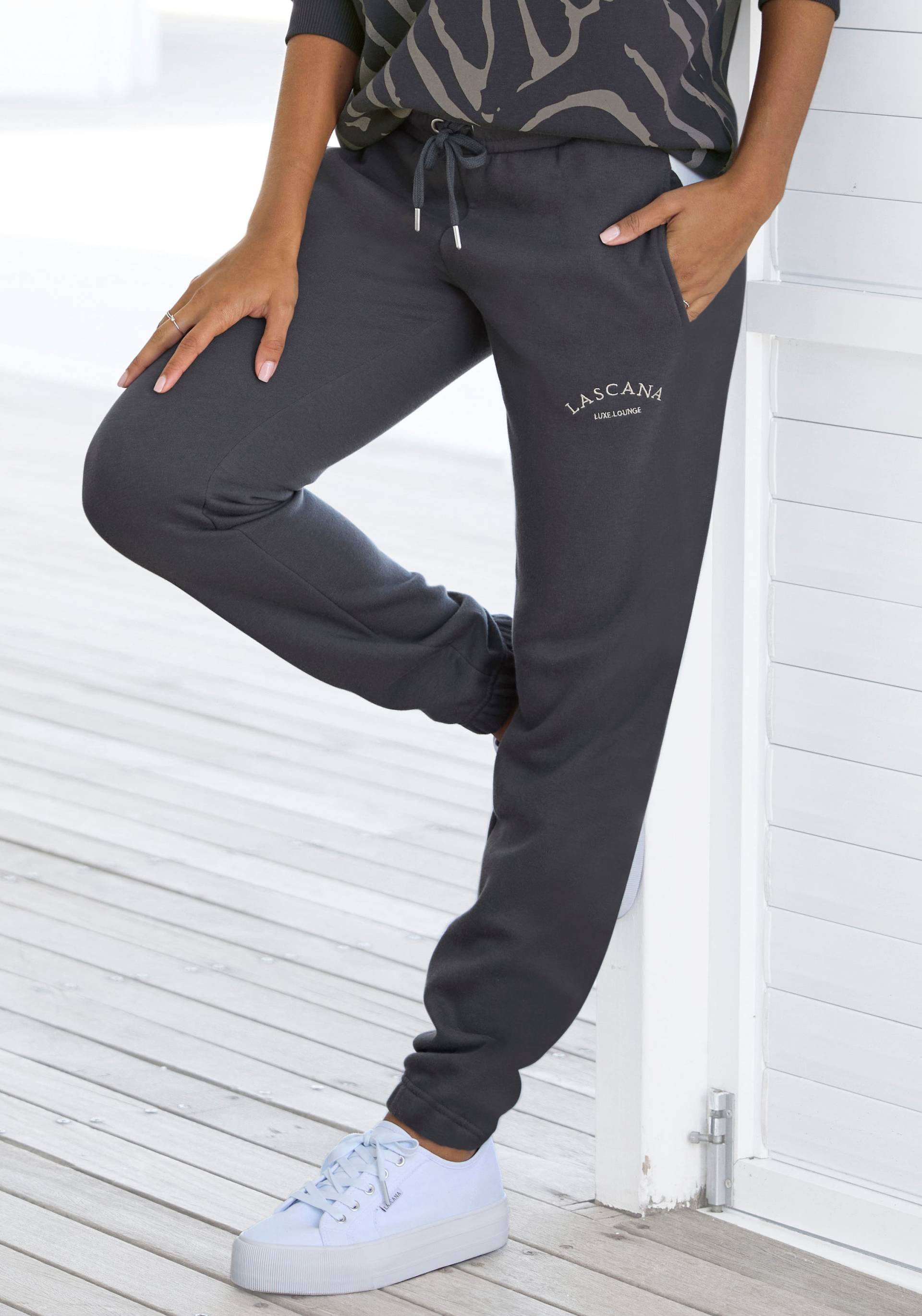 LASCANA Sweathose »-Loungehose-Relaxhose« von Lascana