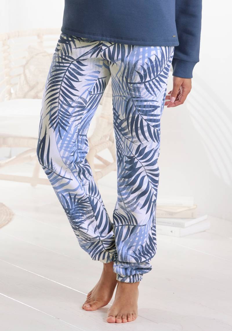 LASCANA Sweatpants, (1 tlg.), Loungehose mit Allover-Druck, Loungewear von Lascana