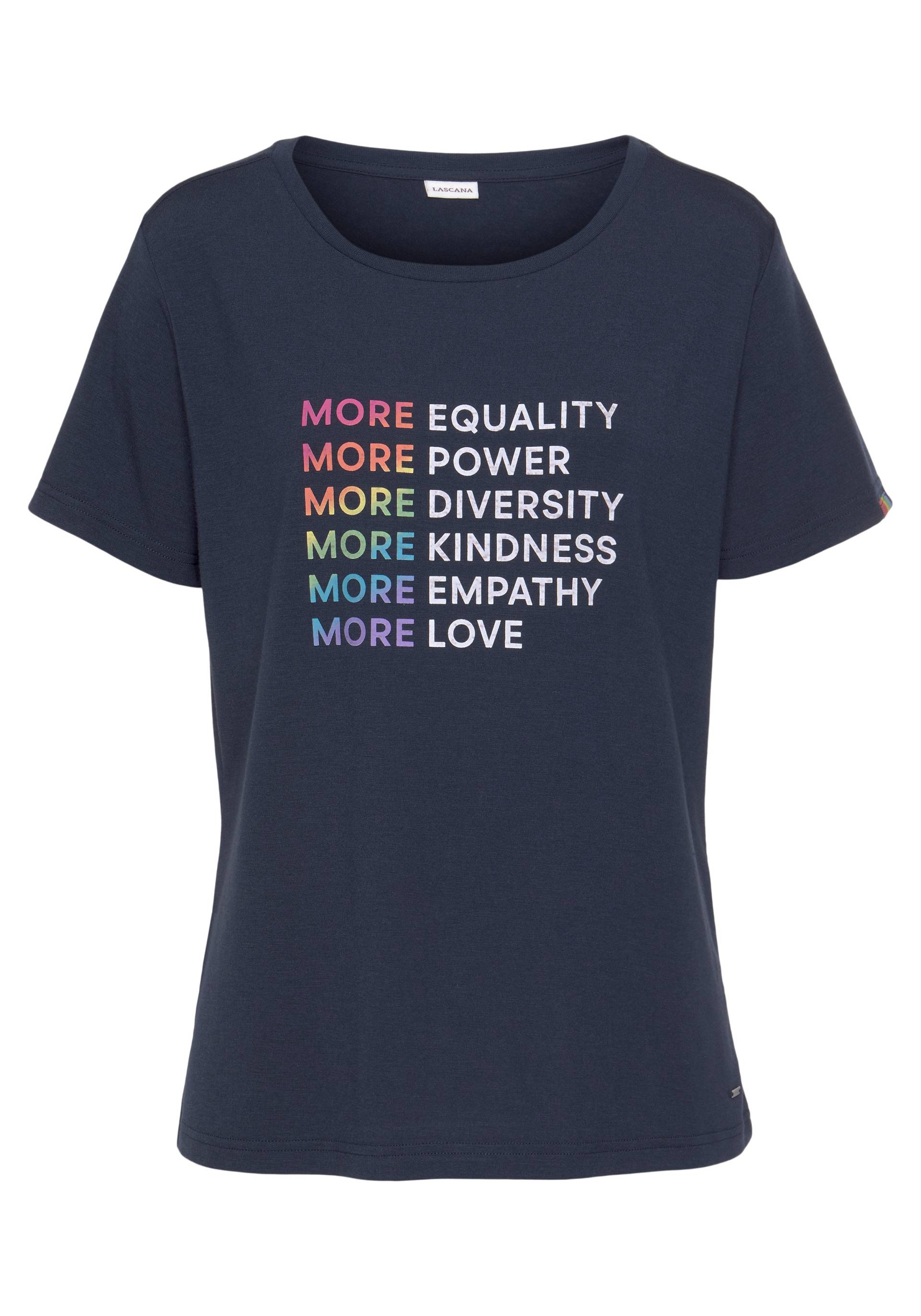 LASCANA T-Shirt, mit Pride-Frontdruck LASCANA T-Shirt, mit Pride-Frontdruck von Lascana