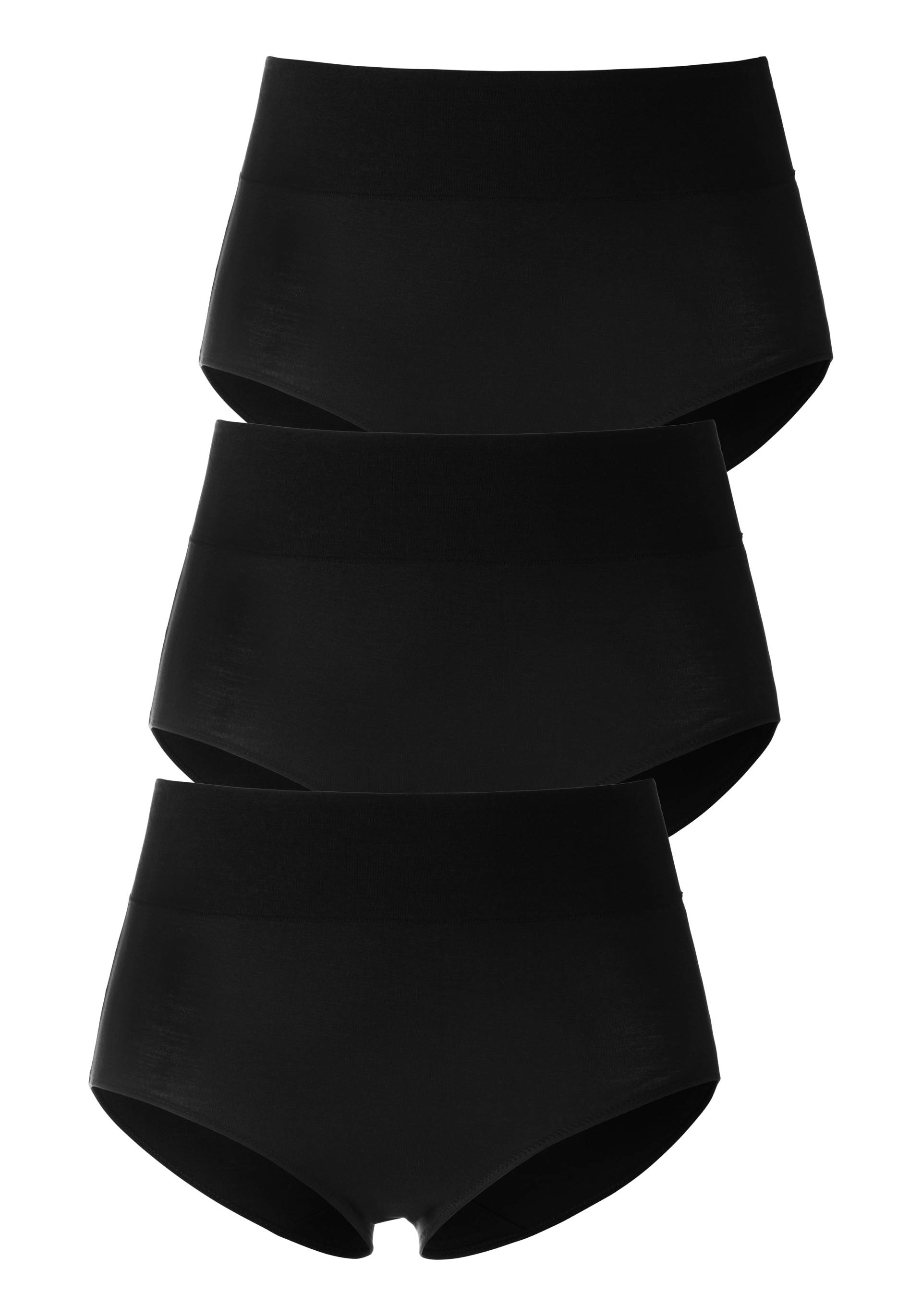 LASCANA Taillenslip, (Packung, 3 St.), mit besonders komfortablem Bündchen von Lascana