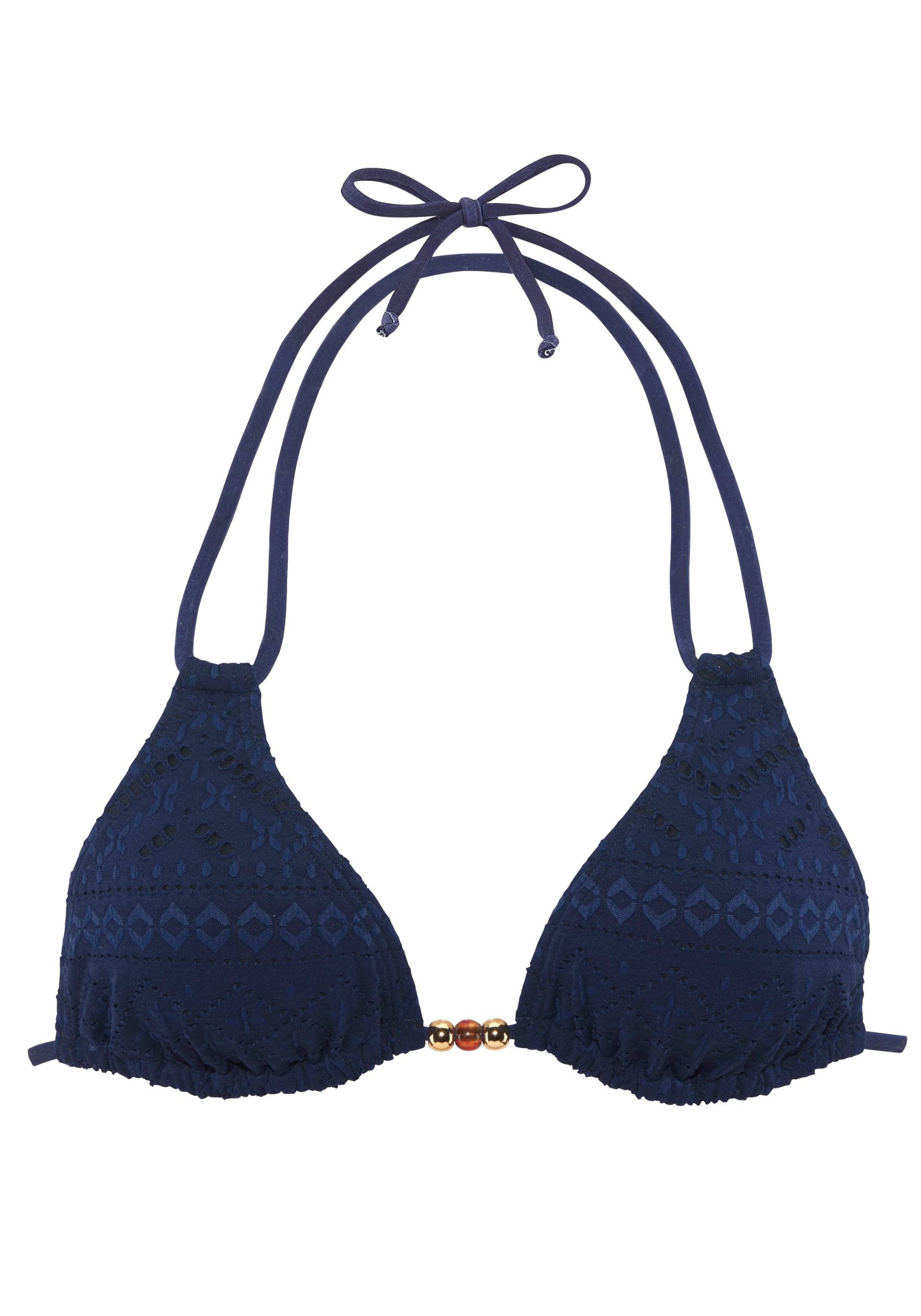 LASCANA Triangel-Bikini-Top »Omara«, mit Lochstickerei LASCANA Triangel-Bikini-Top »Omara«, mit Lochstickerei von Lascana