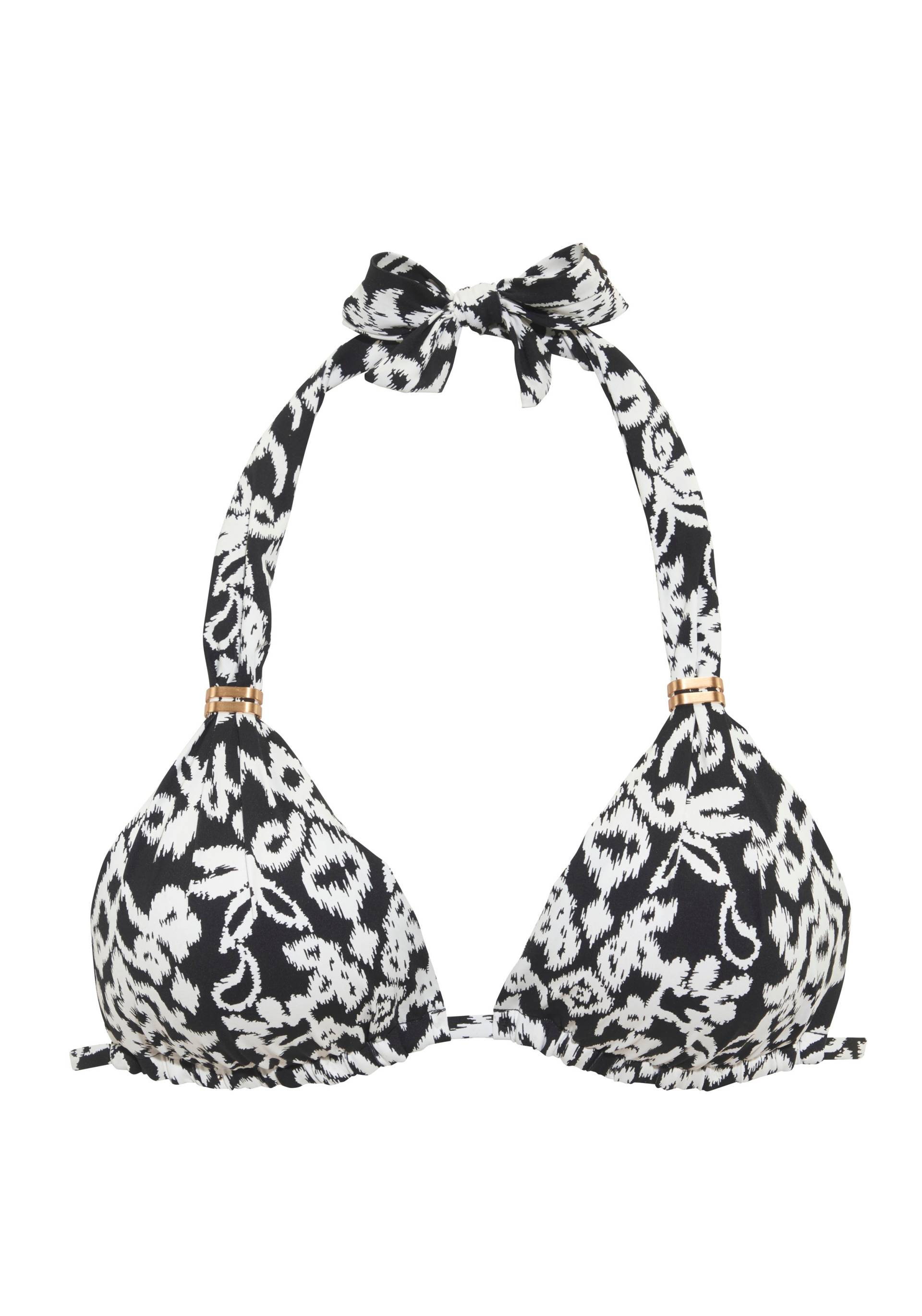 LASCANA Triangel-Bikini-Top »Piper«, mit auffälligem Alloverprint LASCANA Triangel-Bikini-Top »Piper«, mit auffälligem Alloverprint von Lascana