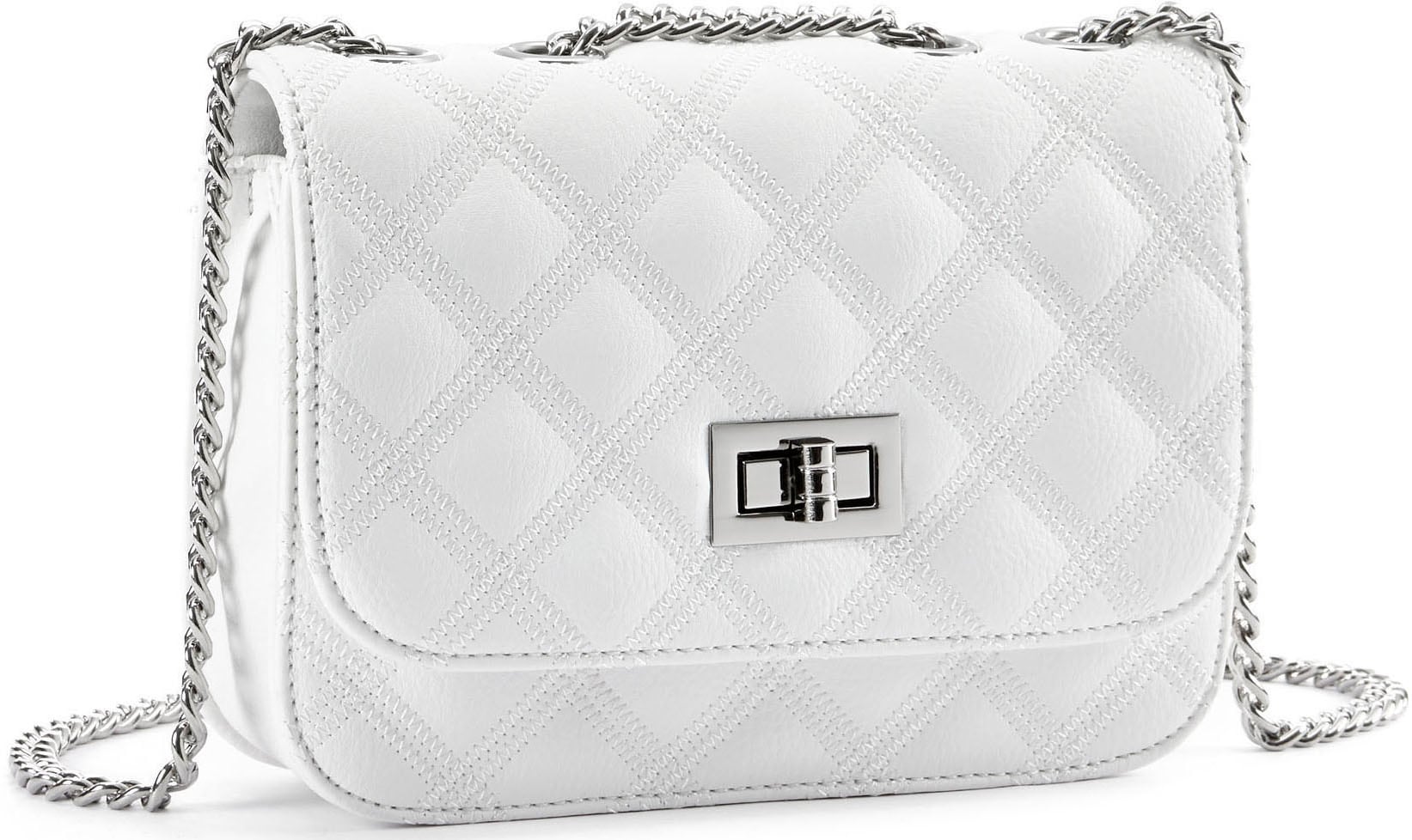 LASCANA Umhängetasche »Minibag«, Handtasche, Henkeltasche mit Kettenhenkel, Crossbody Bag VEGAN von Lascana