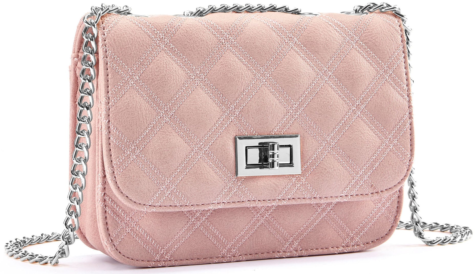 LASCANA Umhängetasche »Minibag«, Handtasche, Henkeltasche mit Kettenhenkel, Crossbody Bag VEGAN LASCANA Umhängetasche »Minibag«, Handtasche, Henkeltasche mit Kettenhenkel, Crossbody Bag VEGAN von Lascana