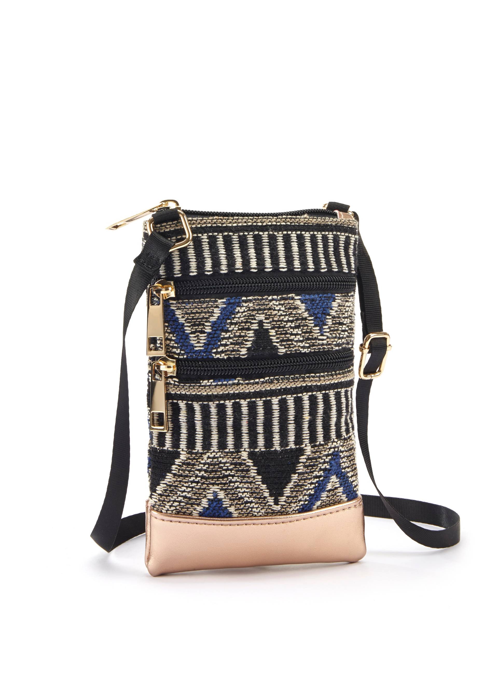 LASCANA Umhängetasche, im modischen Ethno Look, Minibag, Handytasche, Crossbody Bag VEGAN LASCANA Umhängetasche, im modischen Ethno Look, Minibag, Handytasche, Crossbody Bag VEGAN von Lascana