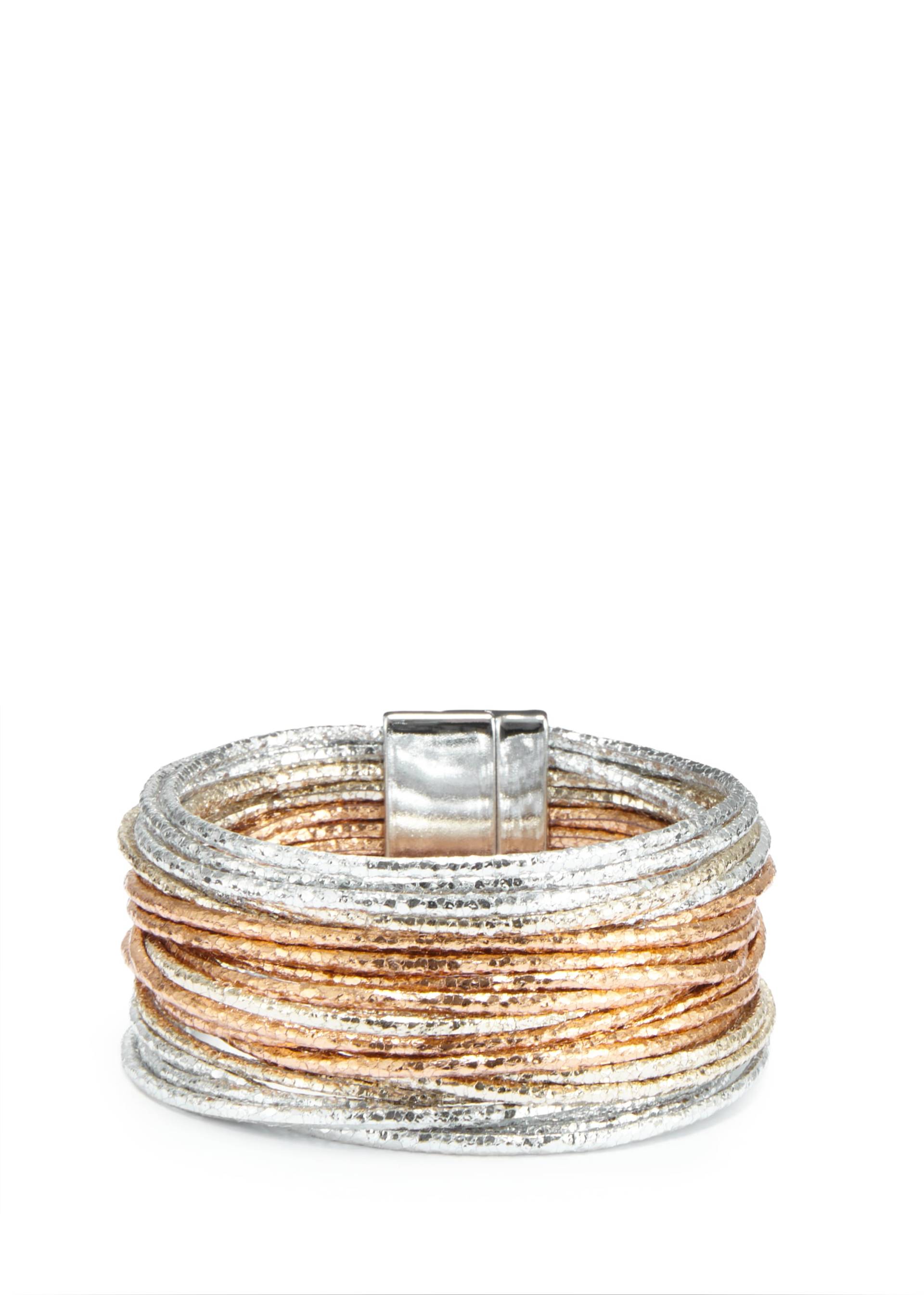 LASCANA Wickelarmband, Magnetarmband im Layer-Look von Lascana