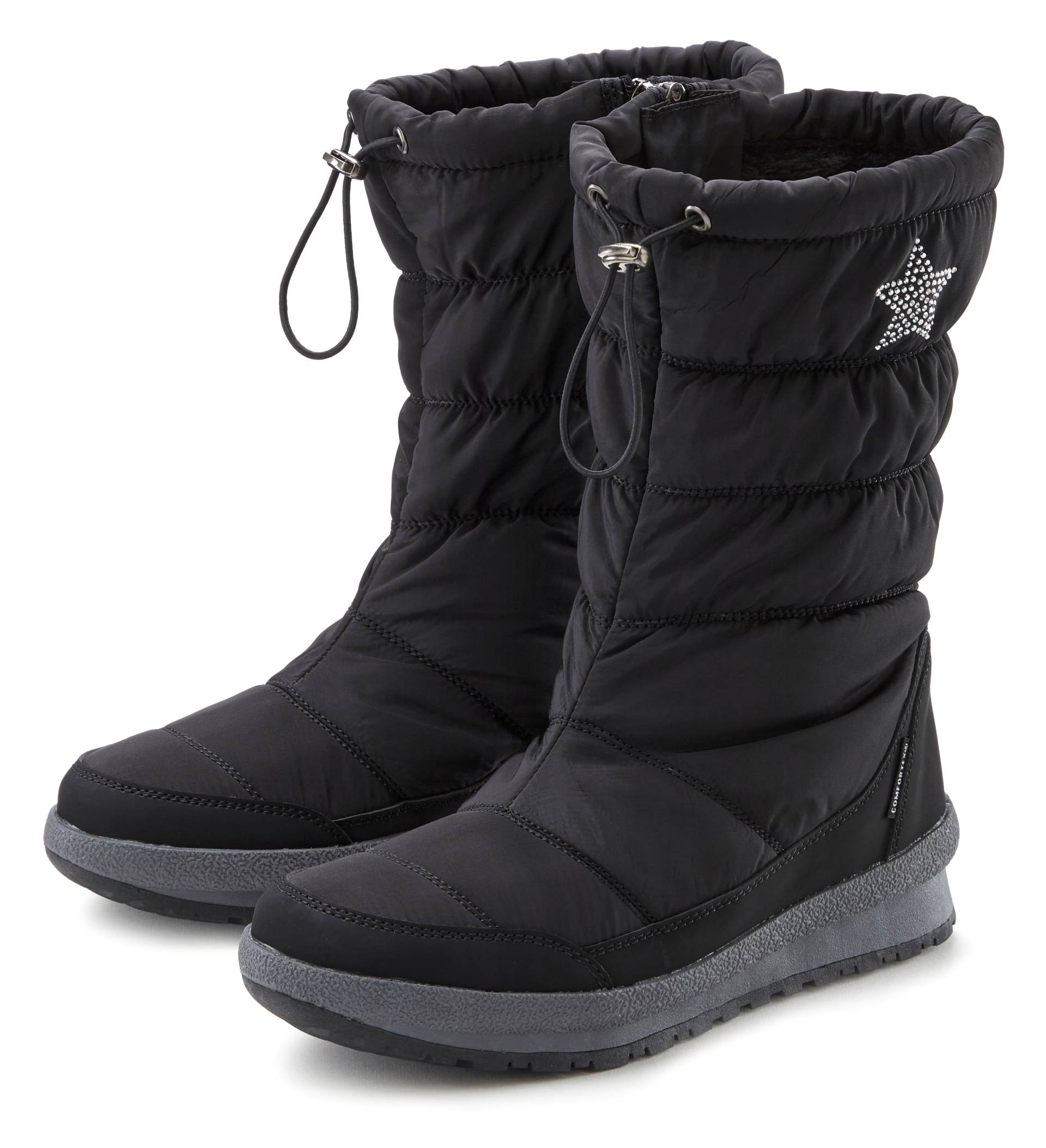 LASCANA Winterstiefel, Stiefelette, Winterboots mit Warmfutter, wasserabweisend LASCANA Winterstiefel, Stiefelette, Winterboots mit Warmfutter, wasserabweisend von Lascana