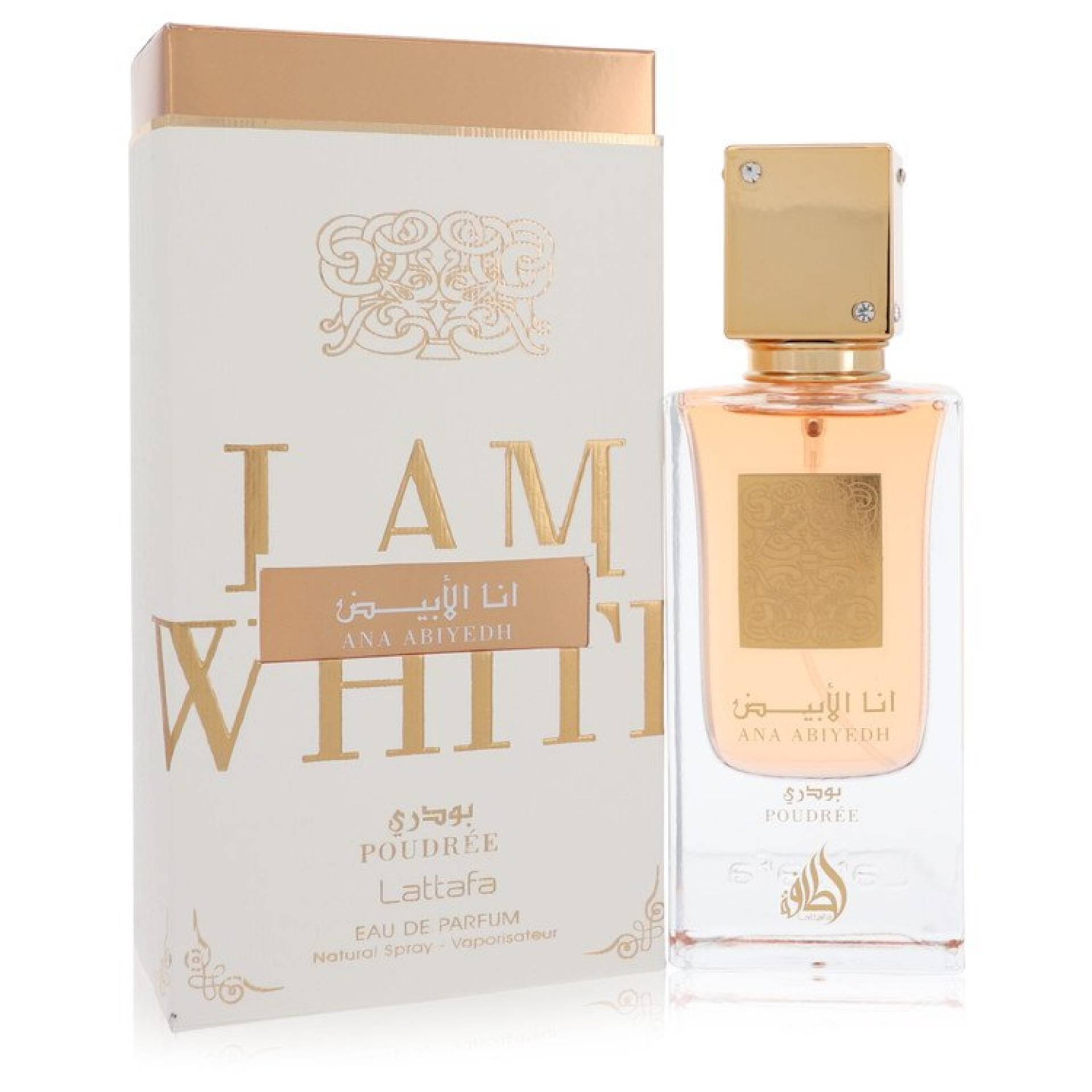 Lattafa Ana Abiyedh I am White Poudree Eau De Parfum Spray (Unisex) 59 ml von Lattafa