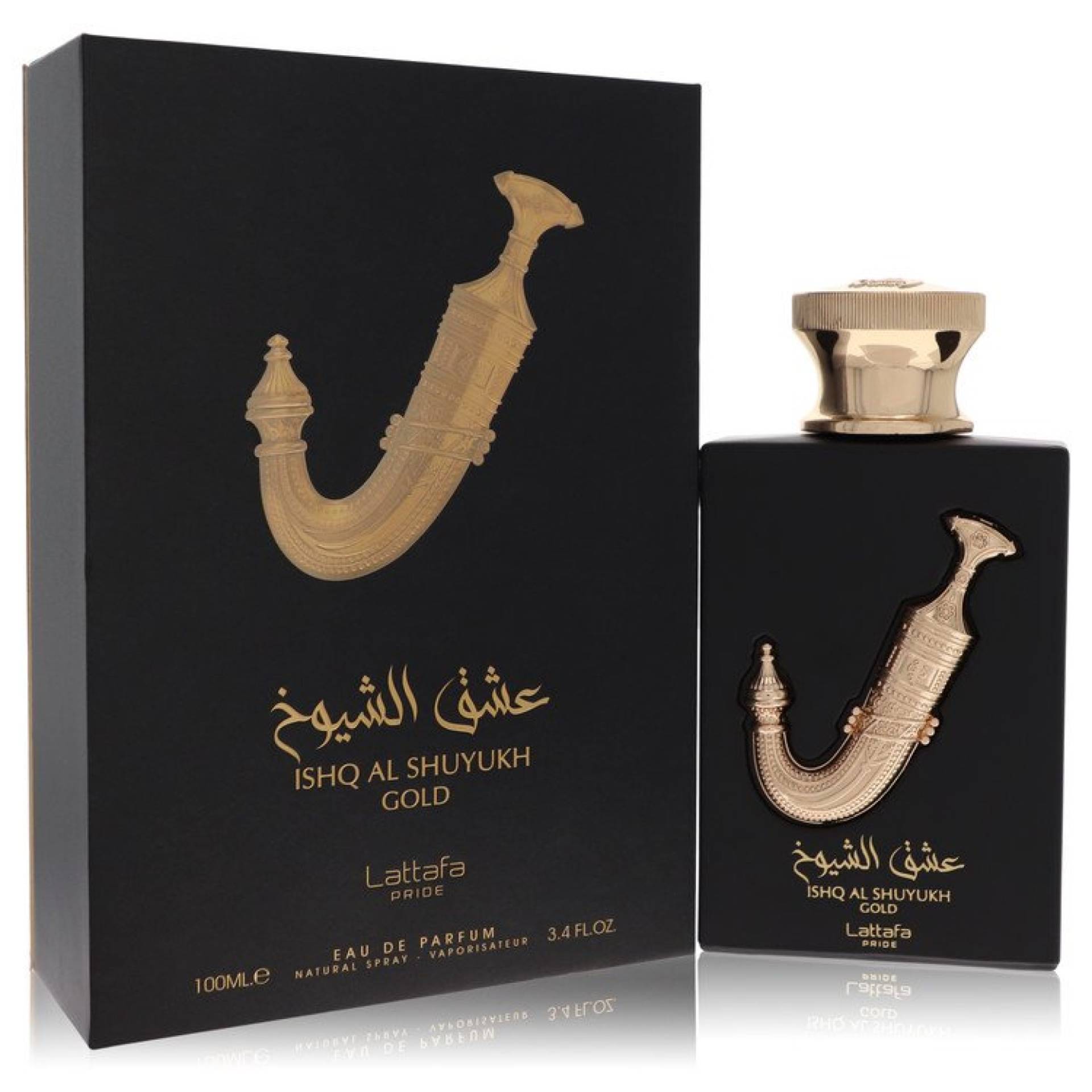 Lattafa Pride Ishq Al Shuyukh Gold Eau De Parfum Spray (Unisex) 101 ml von Lattafa