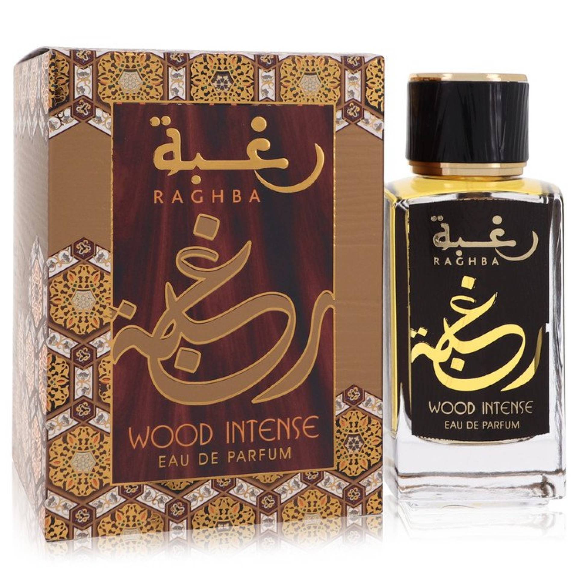 Lattafa Raghba Wood Intense Eau De Parfum Spray (Unisex) 100 ml von Lattafa