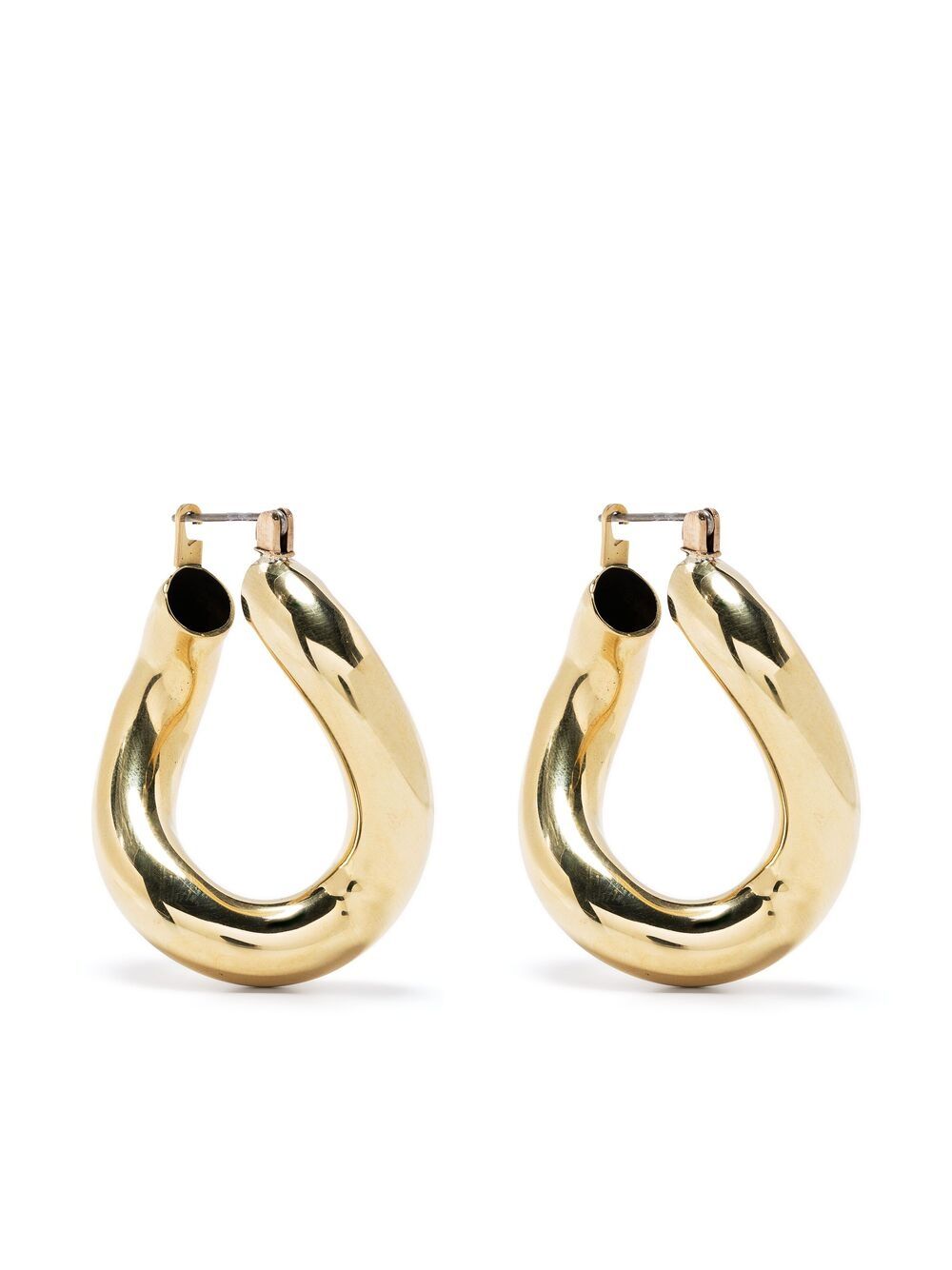 Laura Lombardi Anima loop earrings - Gold von Laura Lombardi