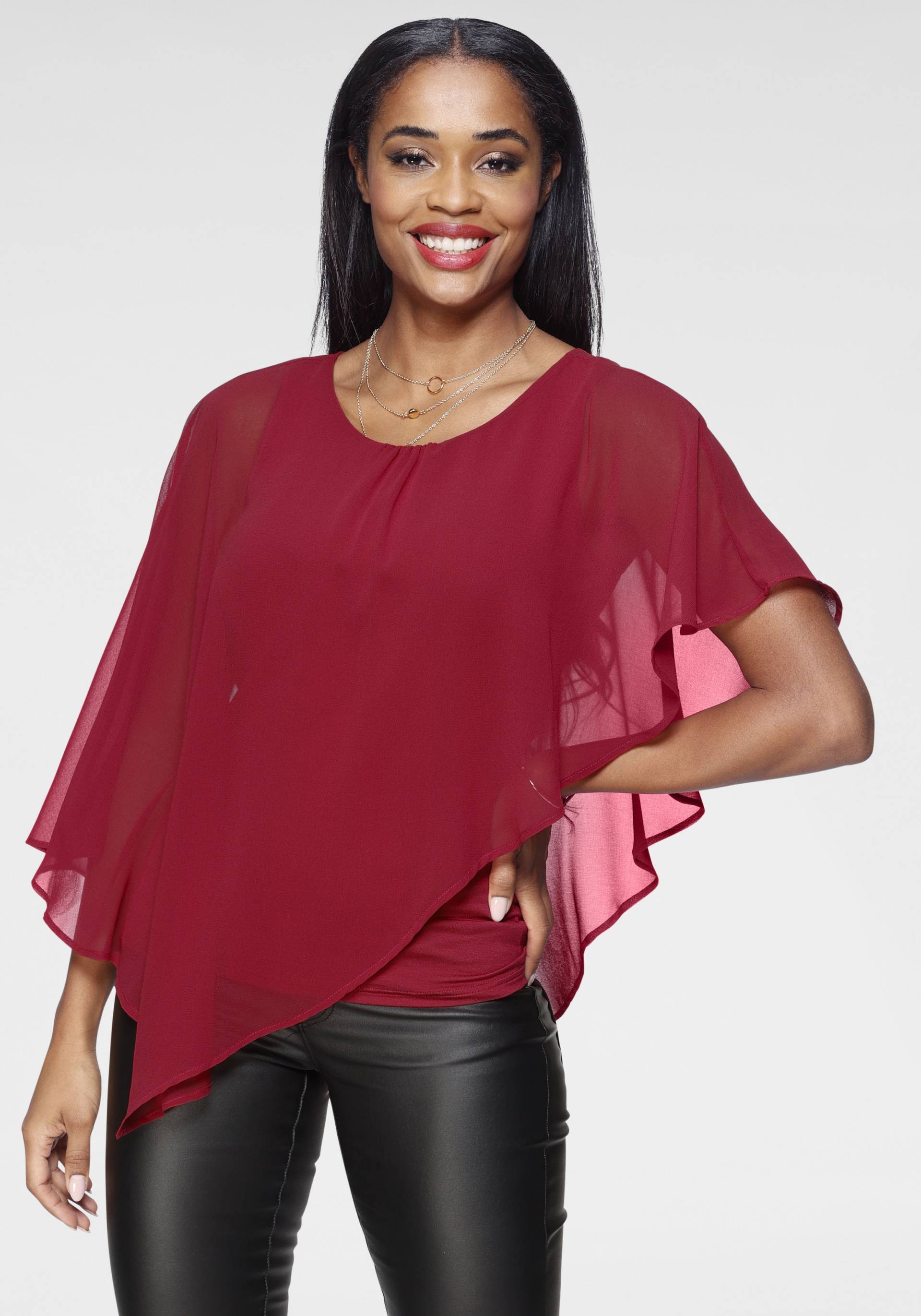 Laura Scott Chiffonbluse von Laura Scott