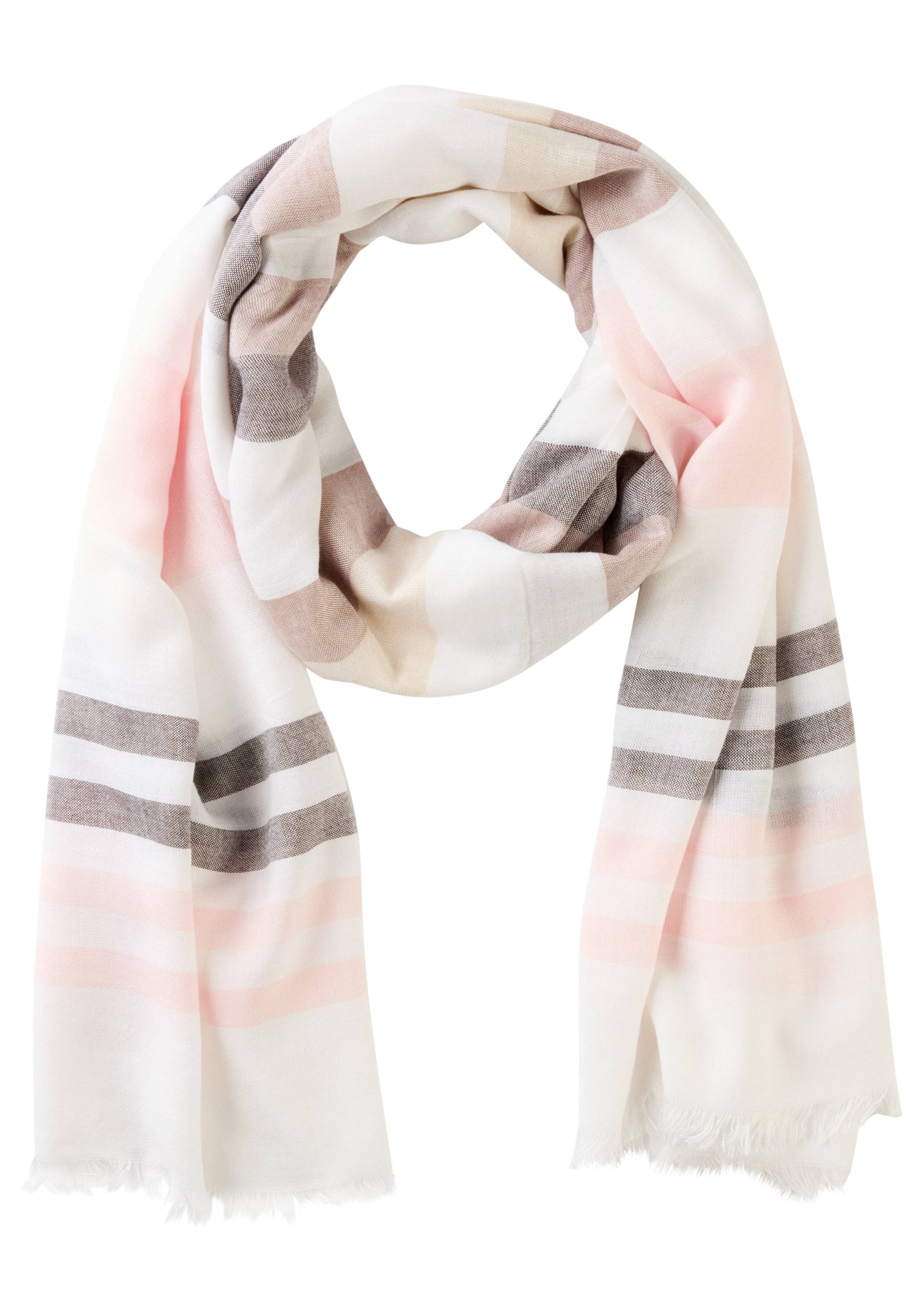 Laura Scott Fransentuch, im zeitlosen Blockstreifen-Design - NEW Laura Scott Fransentuch, im zeitlosen Blockstreifen-Design - NEW von Laura Scott