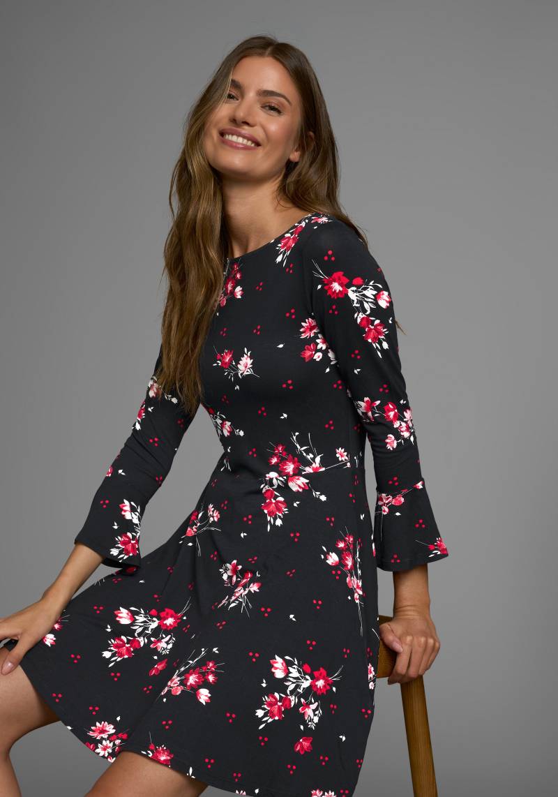 Laura Scott Jerseykleid, festliche Anlässe, langes Kleid, elegant, aus Viskosemischung von Laura Scott