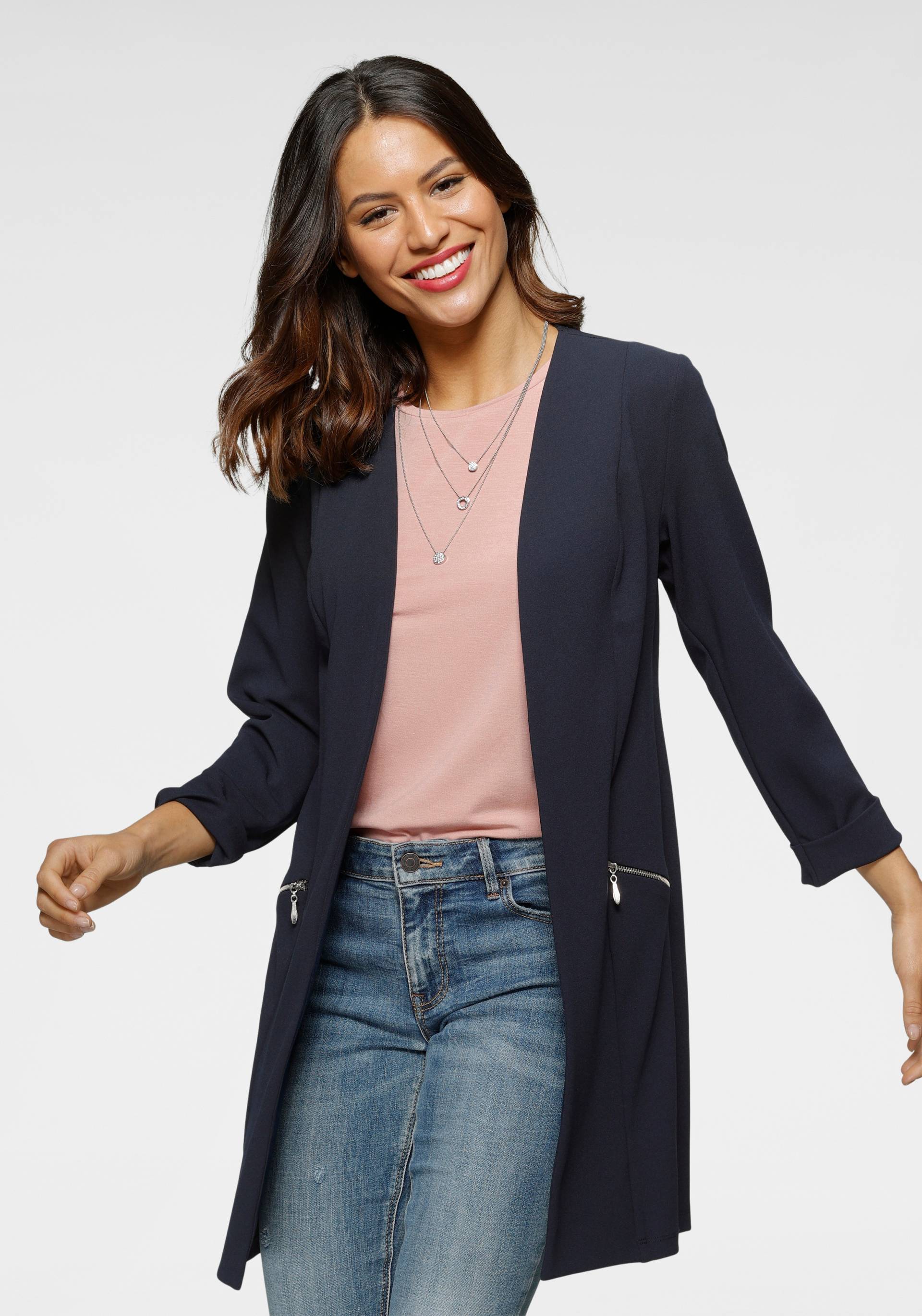 Laura Scott Longblazer, mit Reissverschlüssen Laura Scott Longblazer, mit Reissverschlüssen von Laura Scott