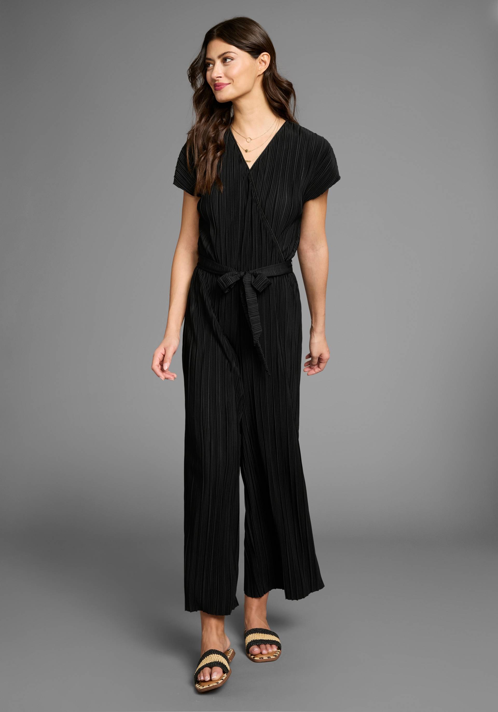 Laura Scott Jumpsuit, mit tollem Plissee-Effekt von Laura Scott